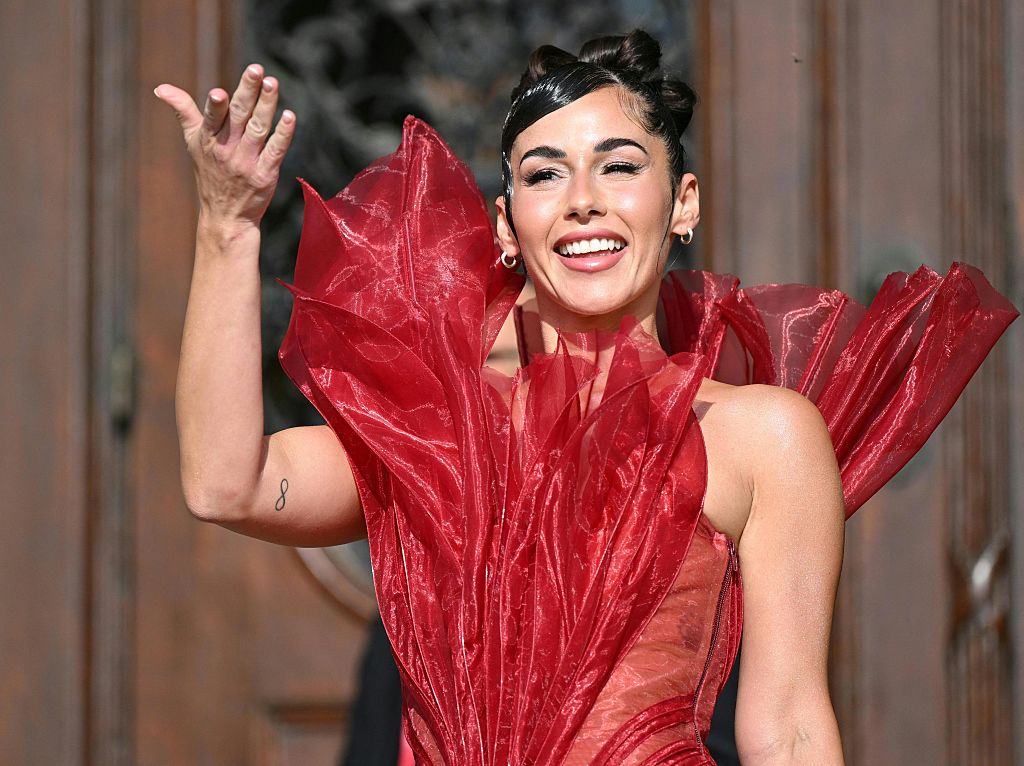 Sarah Engels vertritt Deutschland und nimmt am 10. Mai 2026 in Wien am „Turquoise Carpet“ der Eröffnungsfeier des 70. Eurovision Song Contest auf dem Rathausplatz teil