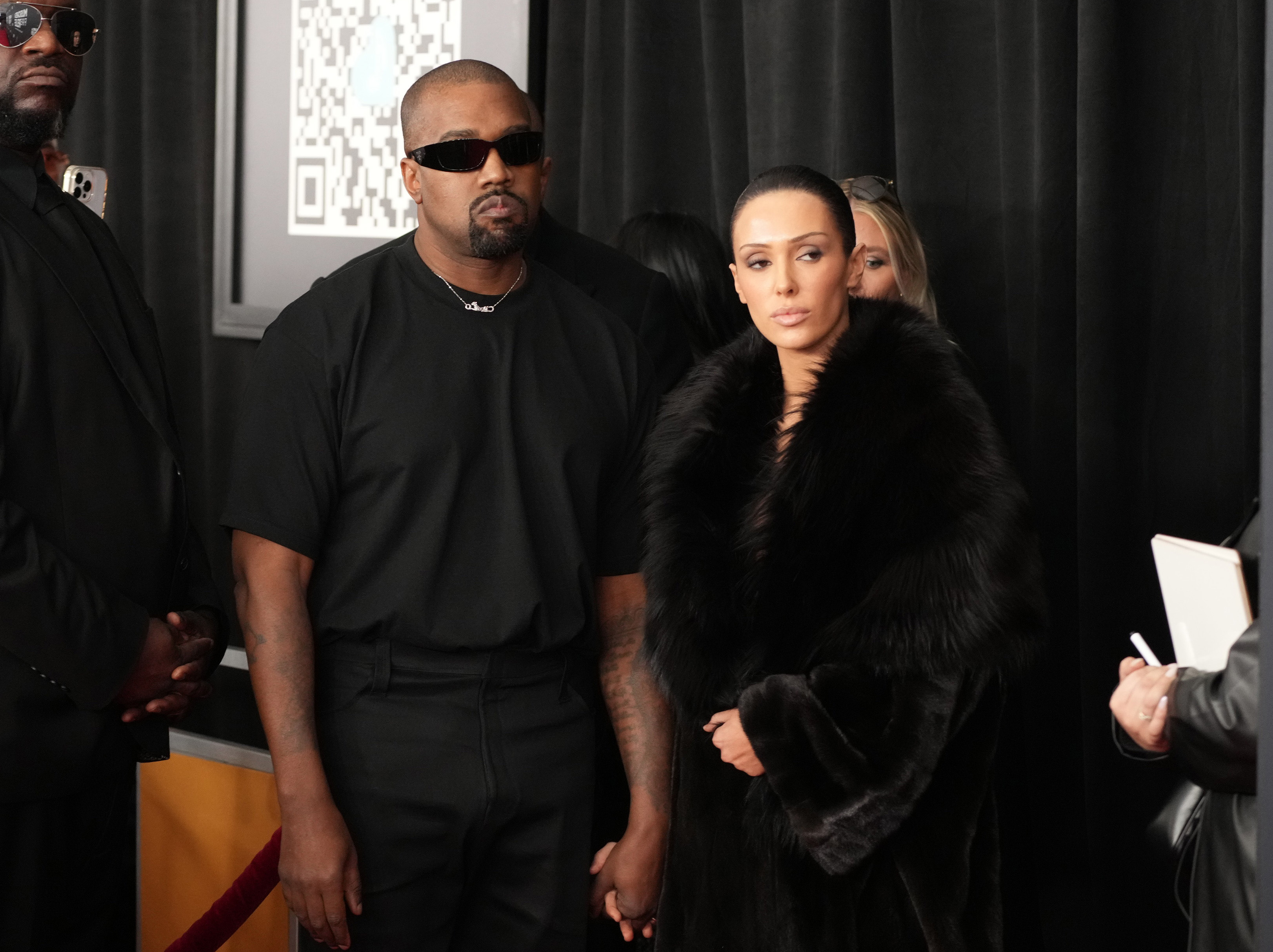 Kanye West und Bianca Censori bei den 67. Grammy Awards am 2. Februar 2025 in Los Angeles, Kalifornien. | Quelle: Getty Images