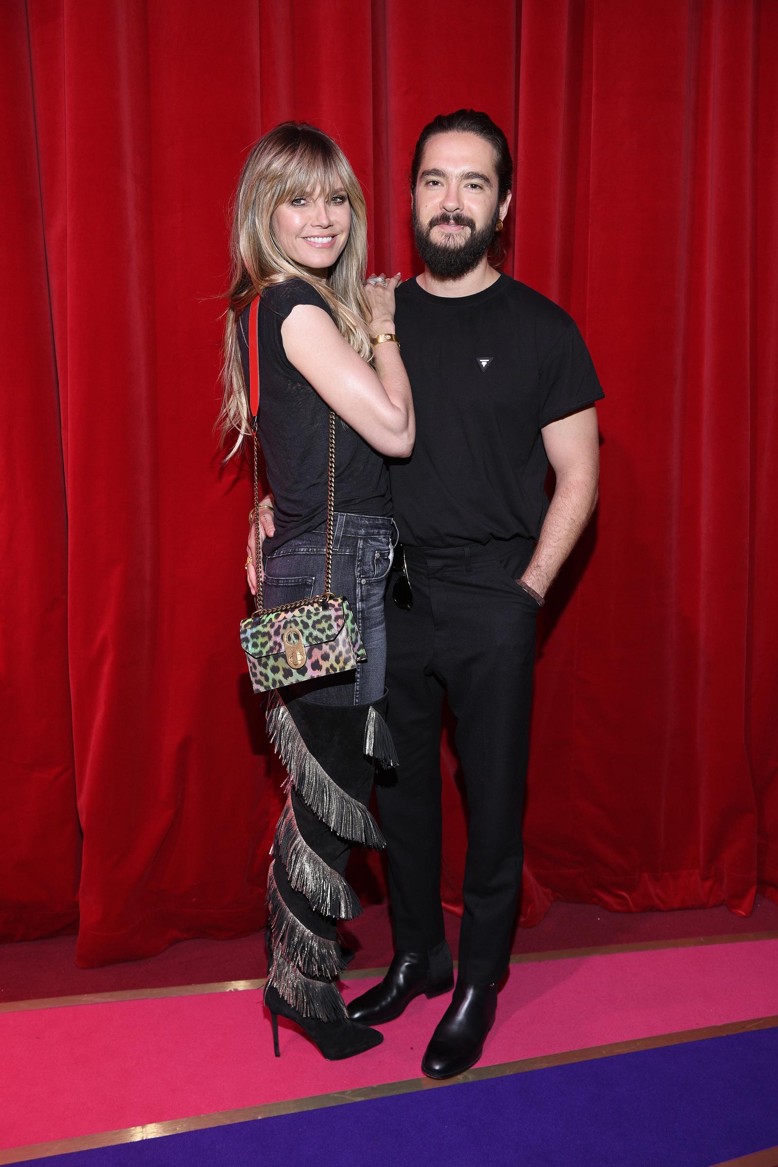 Heidi Klum und Tom Kaulitz bei der Loubhoutan Express Präsentation am 2. Juli 2019 in Paris, Frankreich. | Quelle: Getty Images
