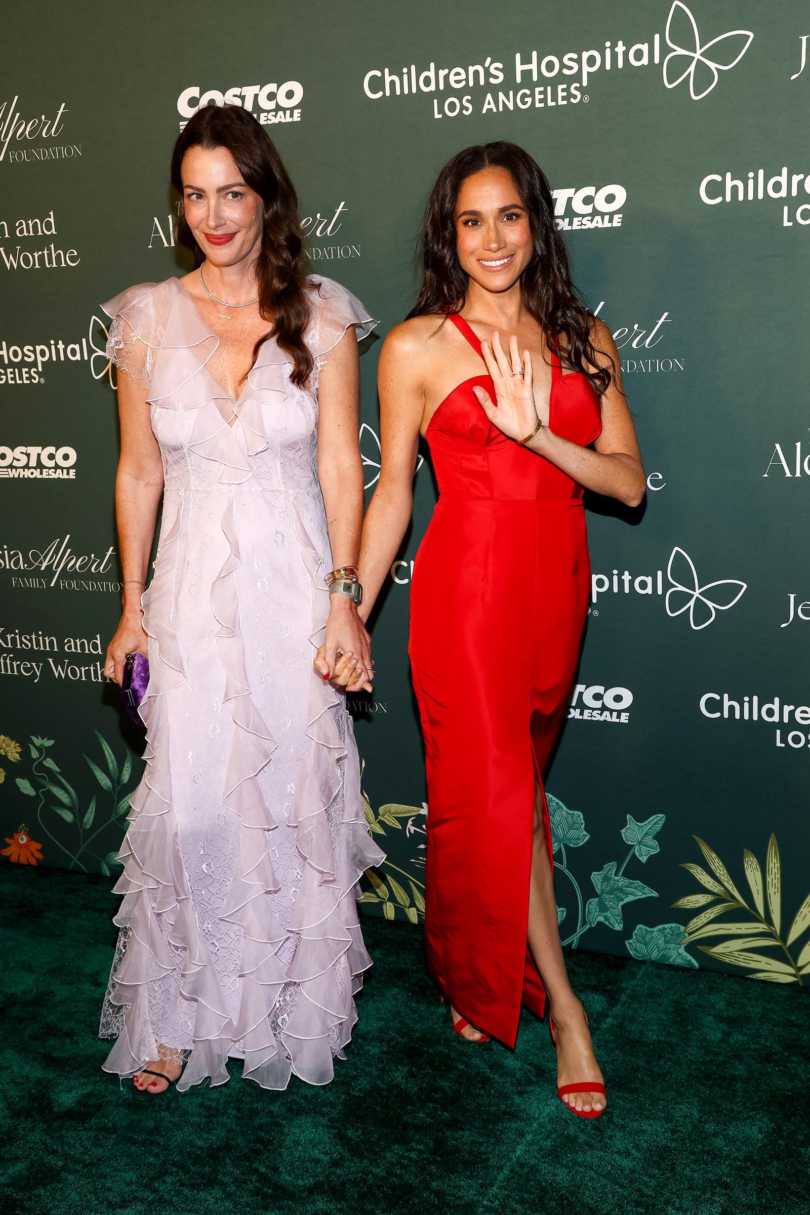 Kelly McKee Zajfen and Meghan Markle am 05. Oktober 2024 in Los Angeles, Kalifornien | Quelle: Getty Images