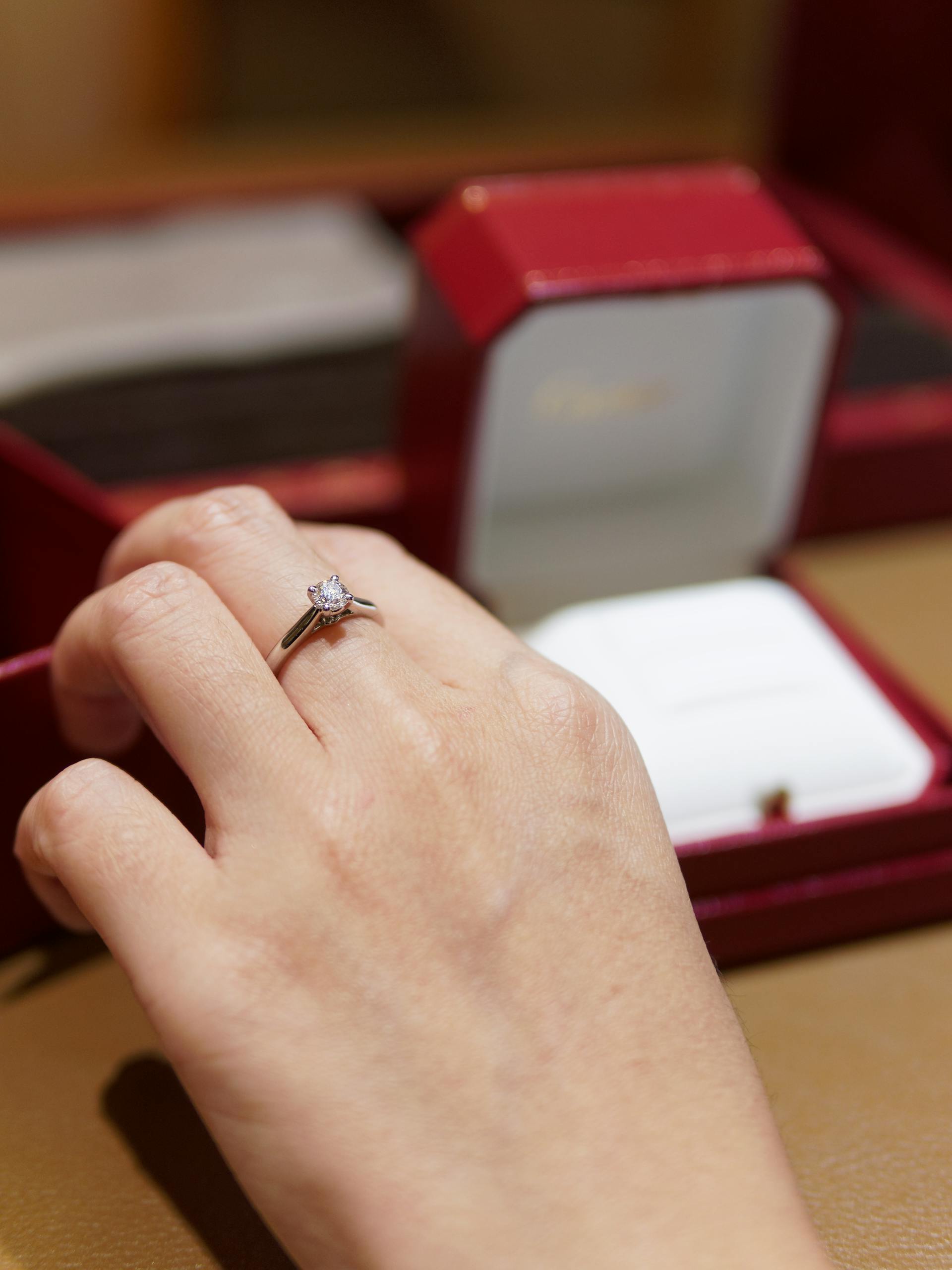 Nahaufnahme einer Frauenhand mit einem Ring | Quelle: Pexels