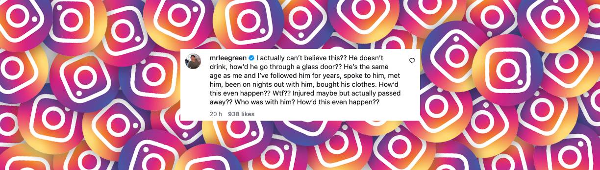 Nutzer-Kommentar | Quelle: Instagram/jakehall