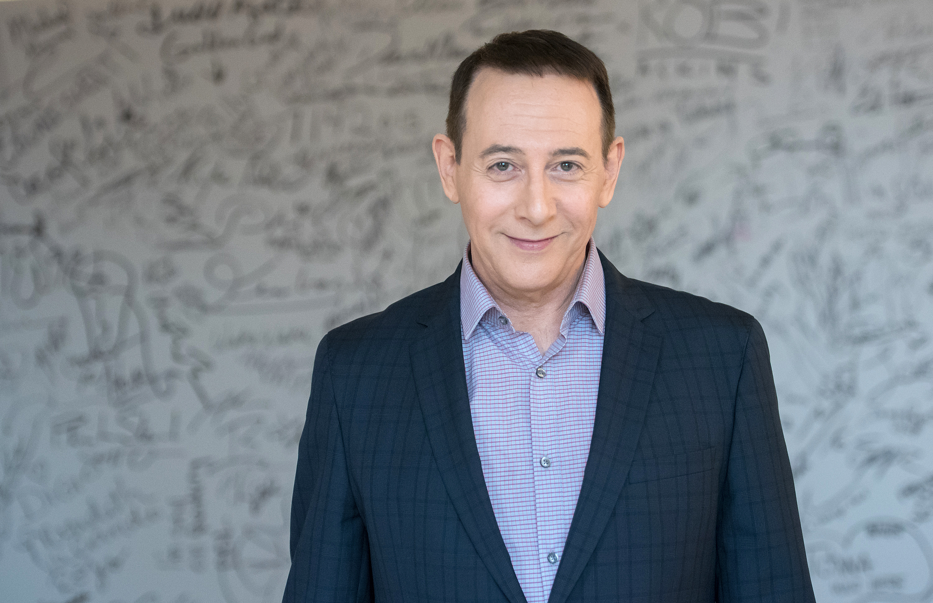 Paul Reubens bei der AOL Build Speaker Series zur Diskussion über "Pee-wee's Big Holiday" in New York im Jahr 2016 | Quelle: Getty Images