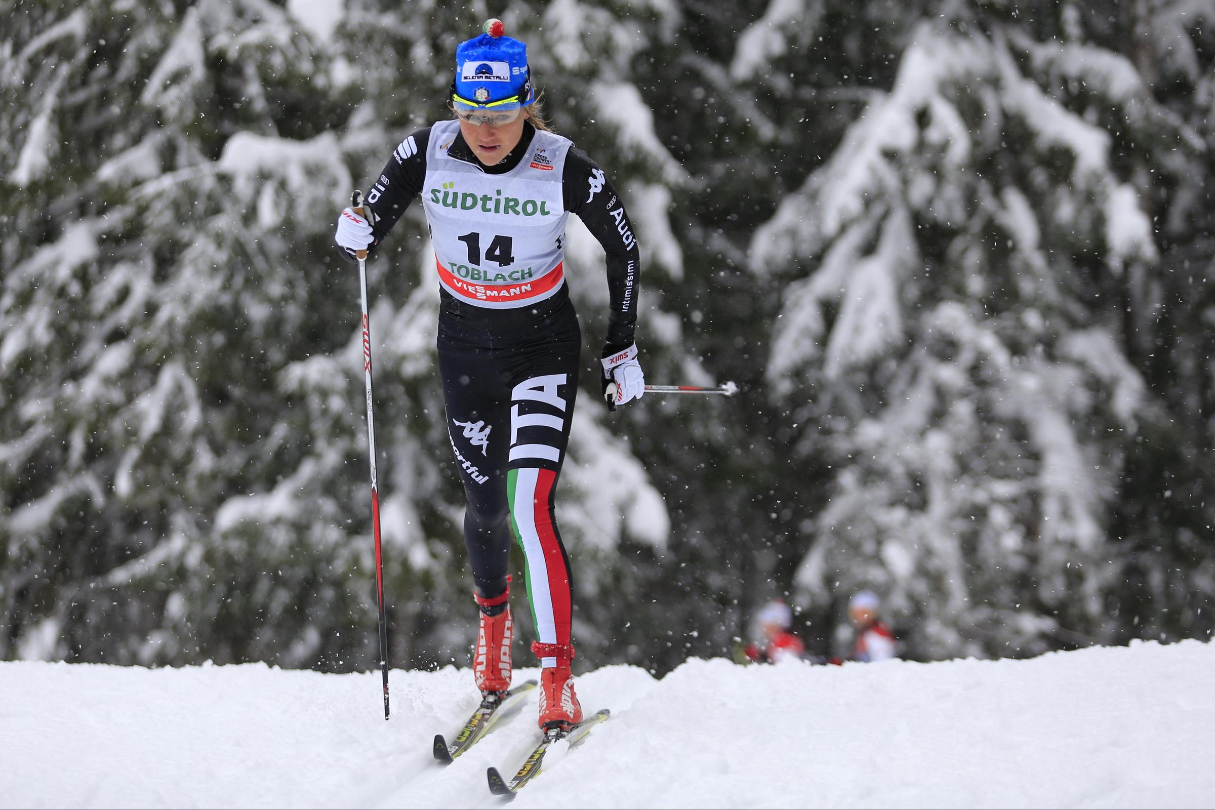 Marina Piller im Februar 2014 | Quelle: Getty Images