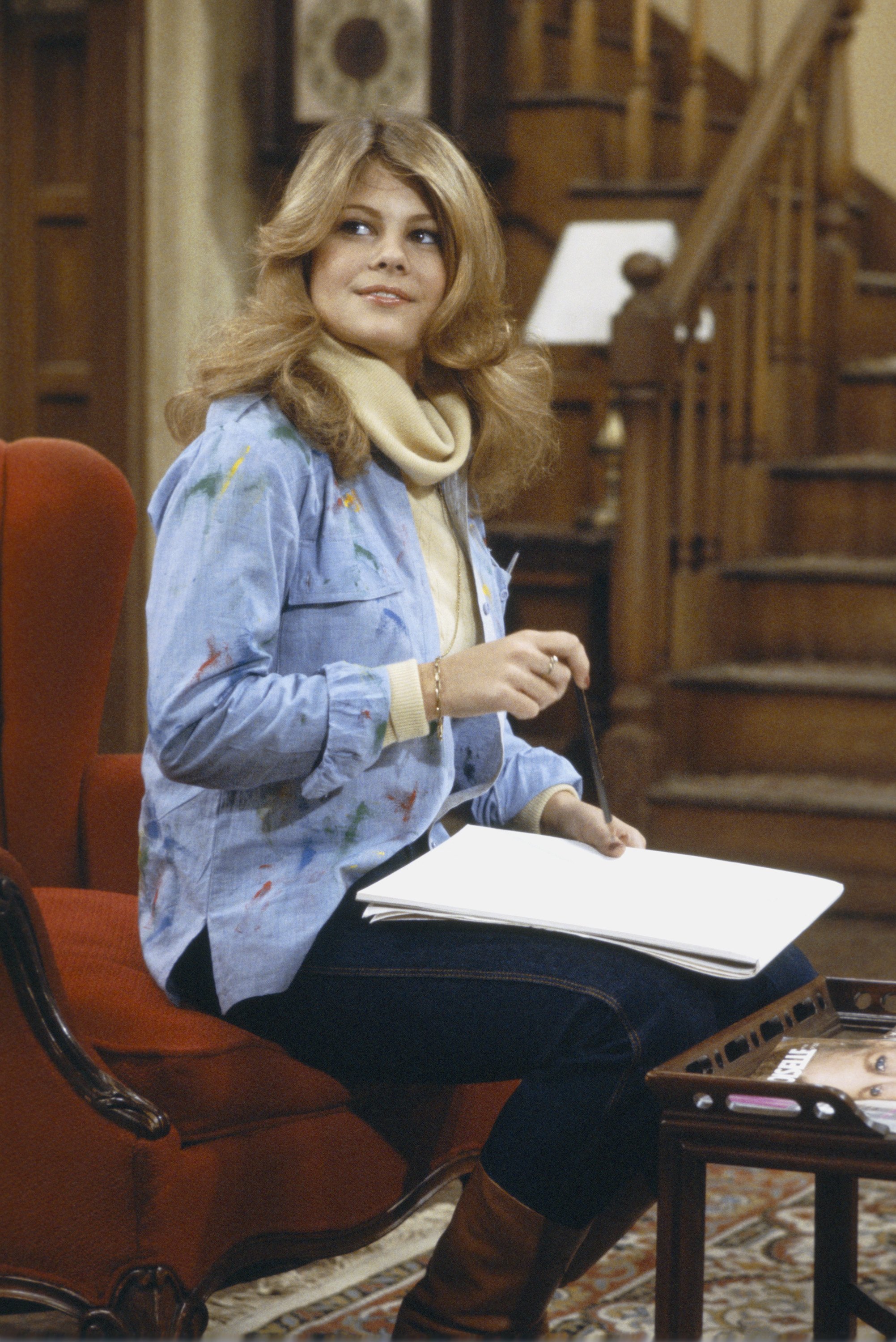 Lisa Whelchel am Set von "The Facts of Life", 1979 | Quelle: Getty Images