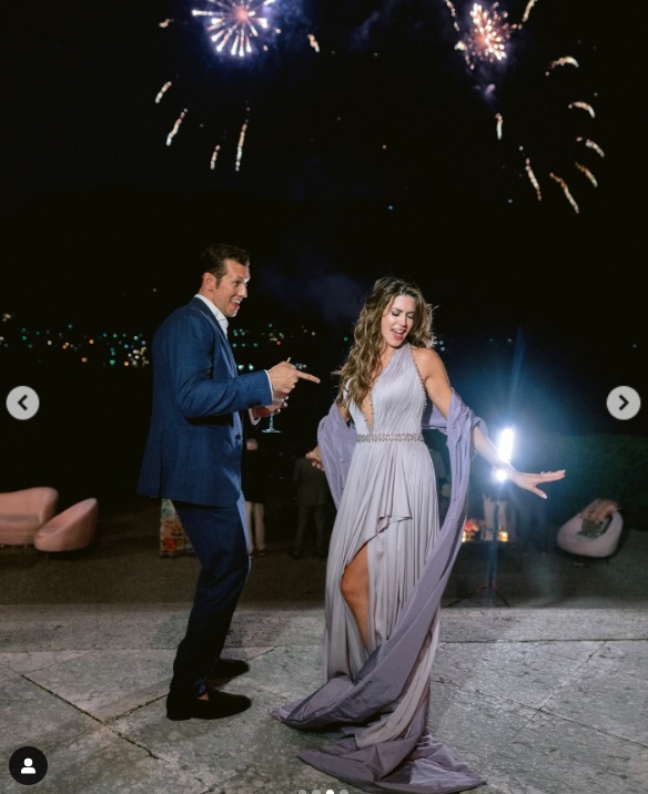 Die Hochzeit von Ross Uhrich und Jessica Carter Altman am 28. Mai 2023 am Comer See, Italien | Quelle: Instagram/jessica.carter.altman
