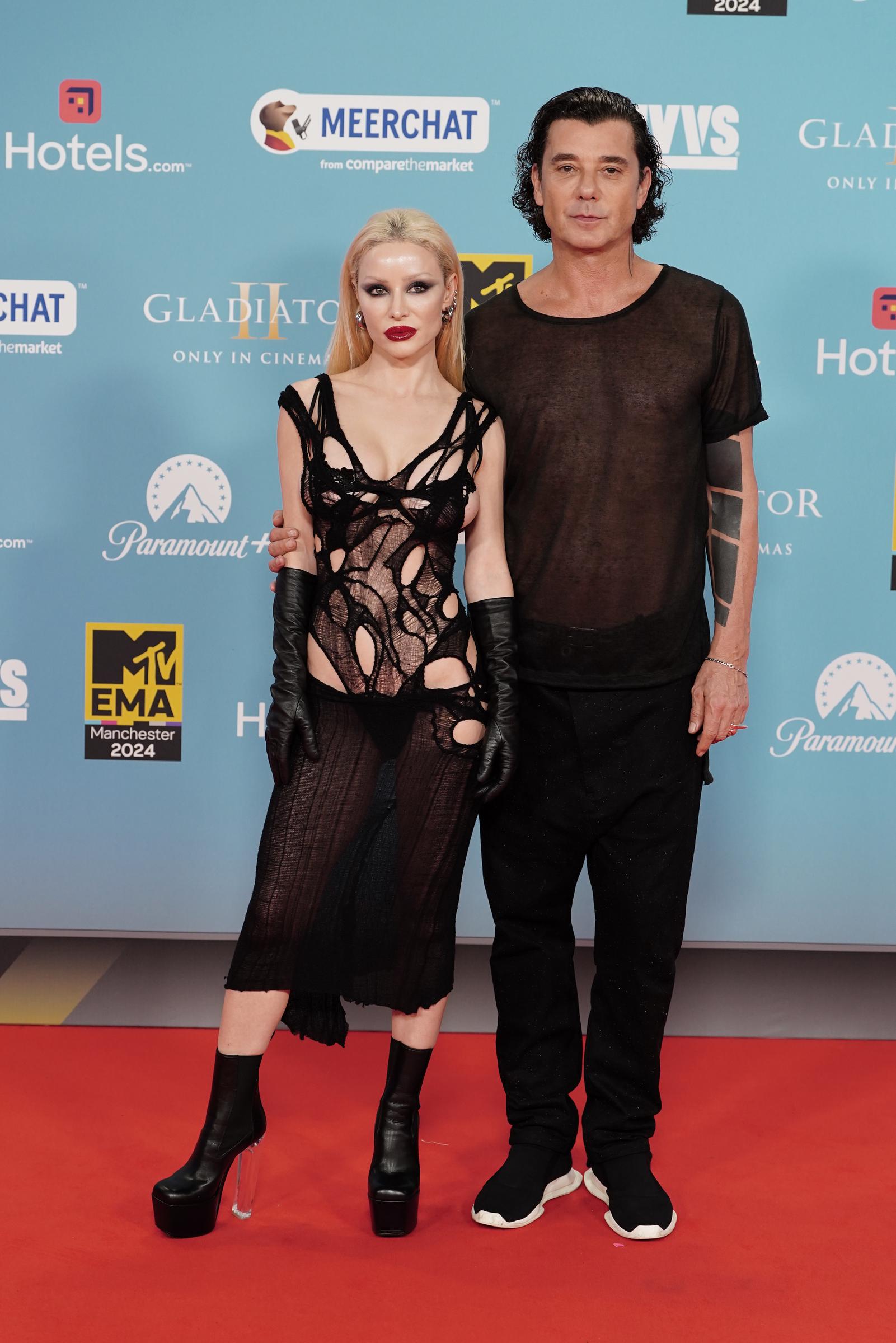 Xhoana Xheneti und Gavin Rossdale werden am 10. November 2024 gesehen | Quelle: Getty Images