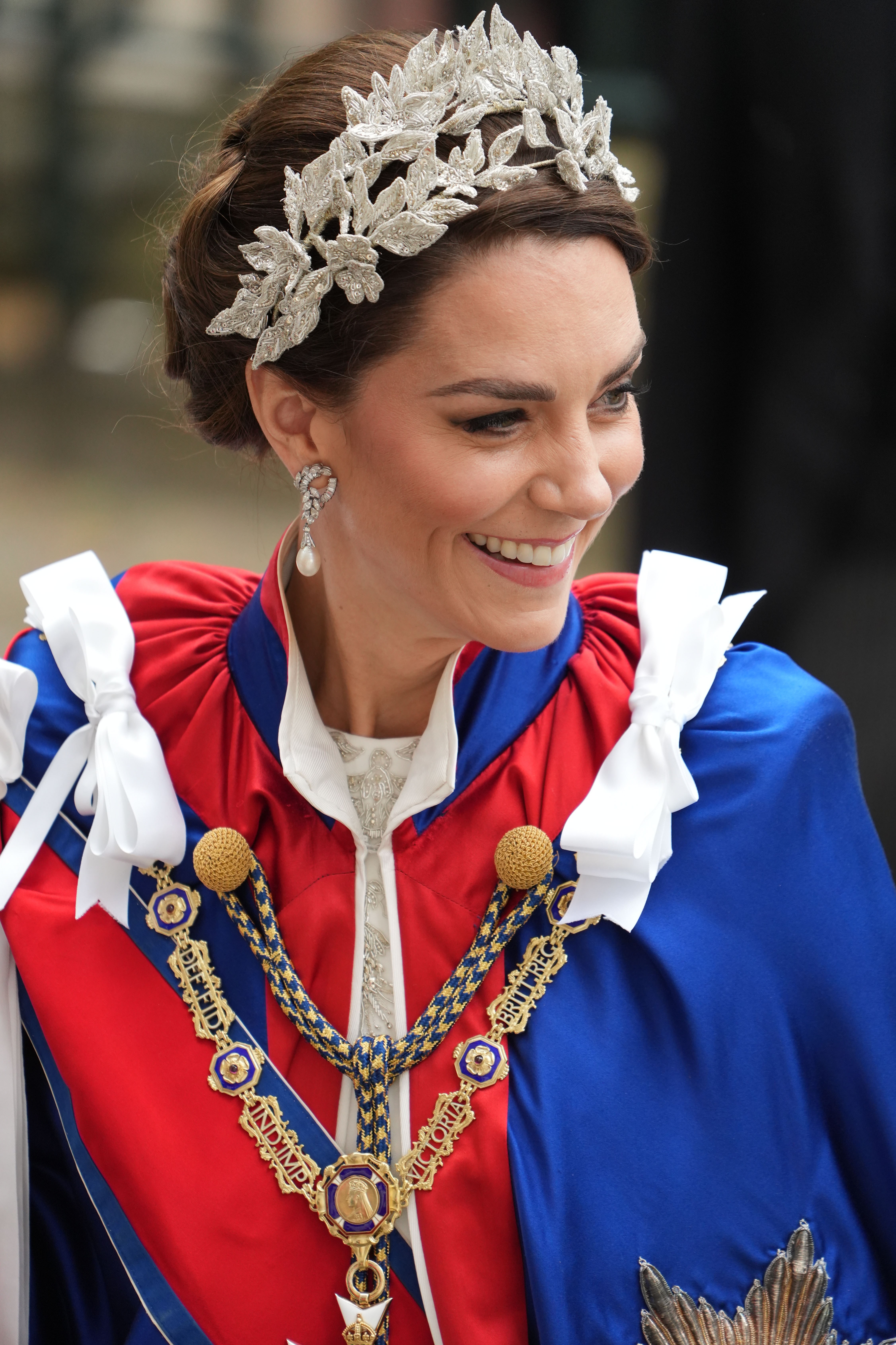 Catherine Middleton, Prinzessin von Wales, während der Krönung von König Charles III. und Königin Camilla am 6. Mai 2023 in London, England.  | Quelle: Getty Images
