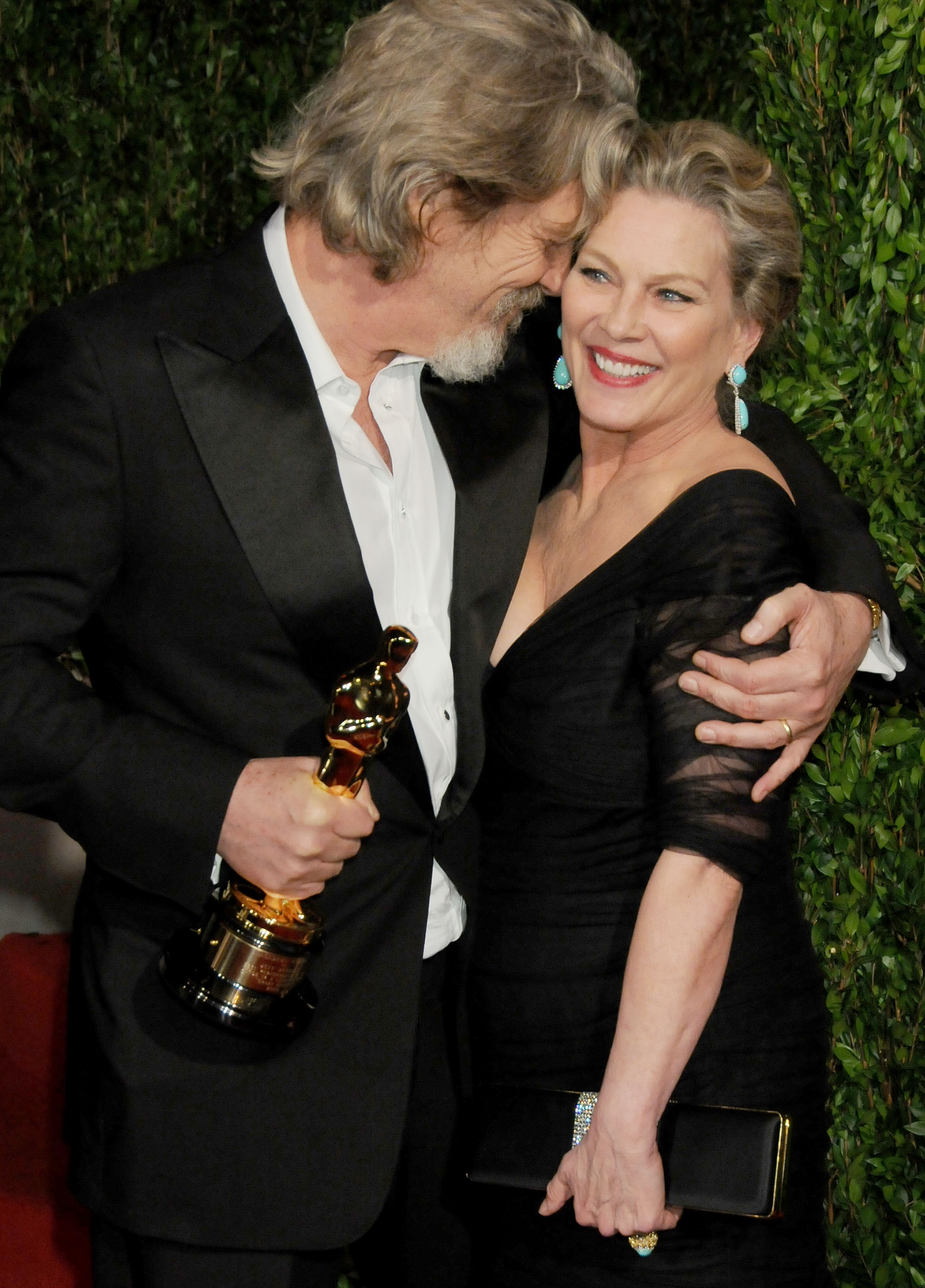 Jeff und Susan Bridges besuchen die Vanity Fair Oscar Party 2010 im Sunset Towers Hotel in West Hollywood, Kalifornien am 7. März 2010. | Quelle: Getty Images