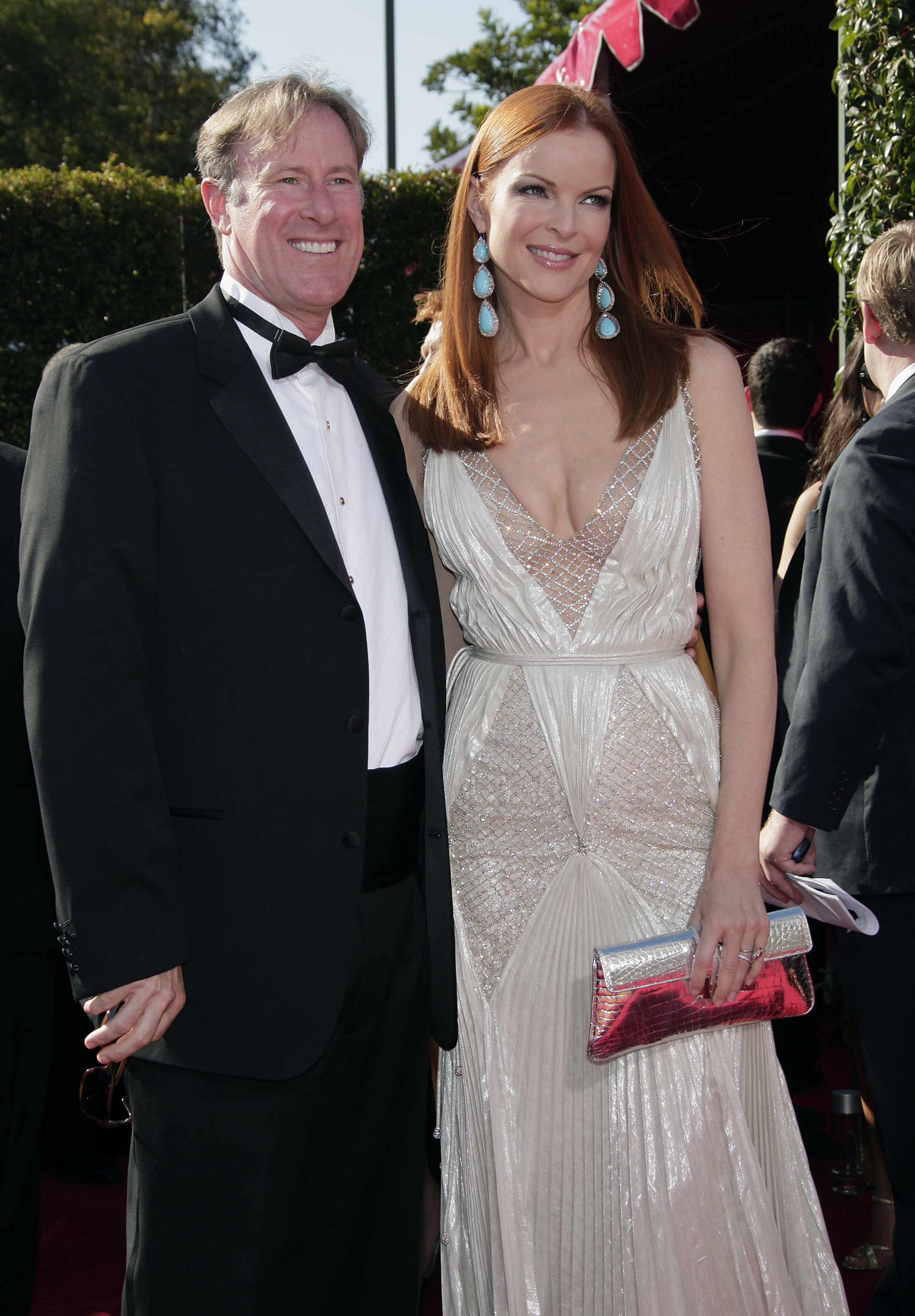 Marcia Cross und Tom Mahoney bei den 59th Annual Primetime Emmy Awards am 16. September 2007 in Los Angeles, Kalifornien. | Quelle: Getty Images