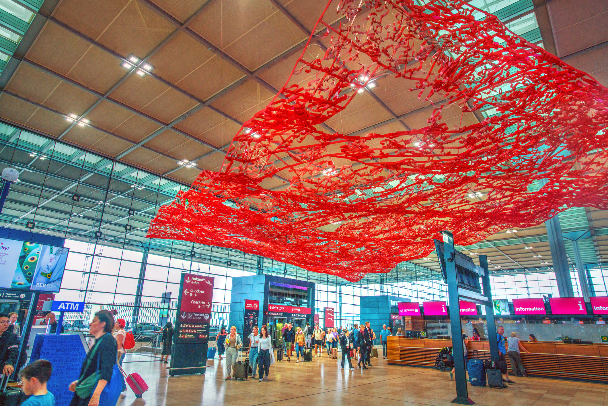 Flughafen Berlin Brandenburg Willy Brandt. | Quelle: Getty Images