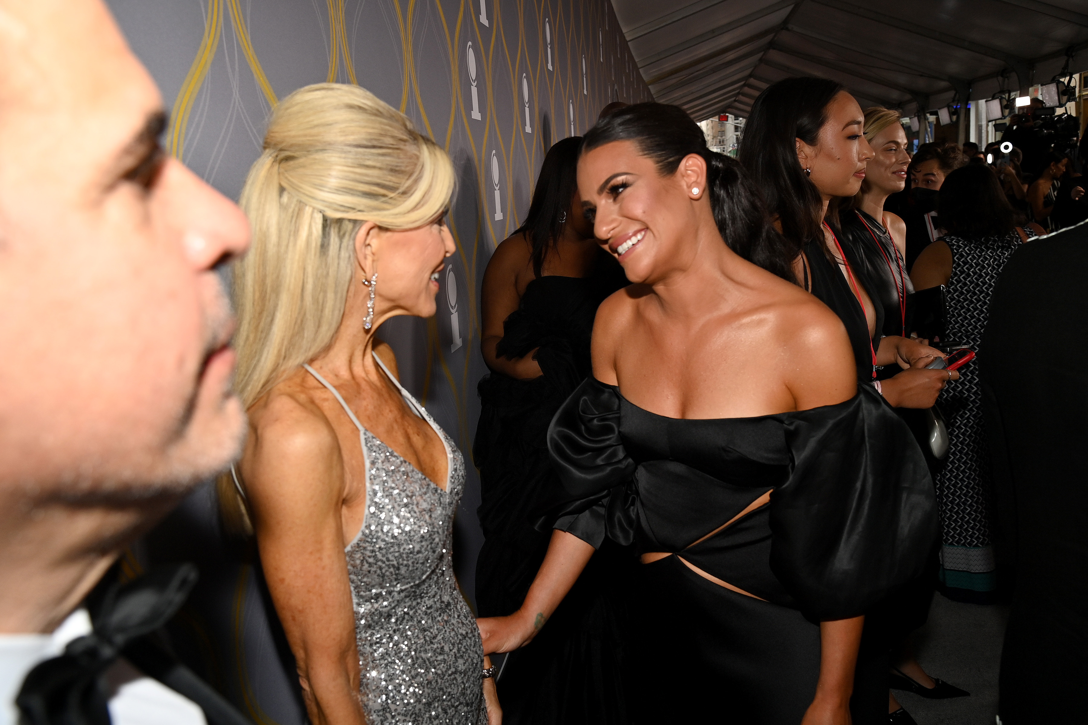 Lea Michele besucht die 78th Annual Tony Awards am 8. Juni 2025 in New York City. | Quelle: Getty Images