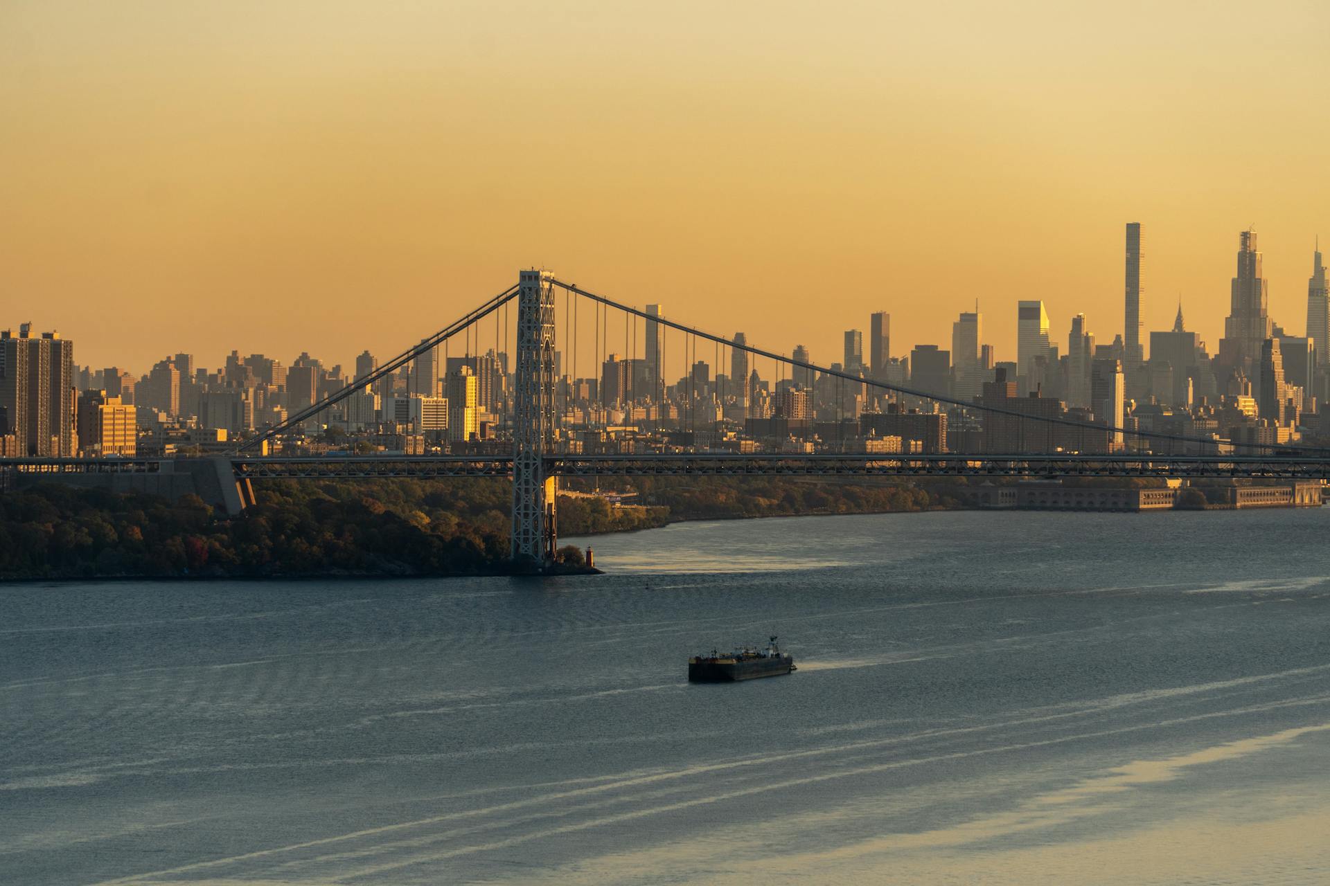 Ein Sonnenuntergang über New York | Quelle: Pexels