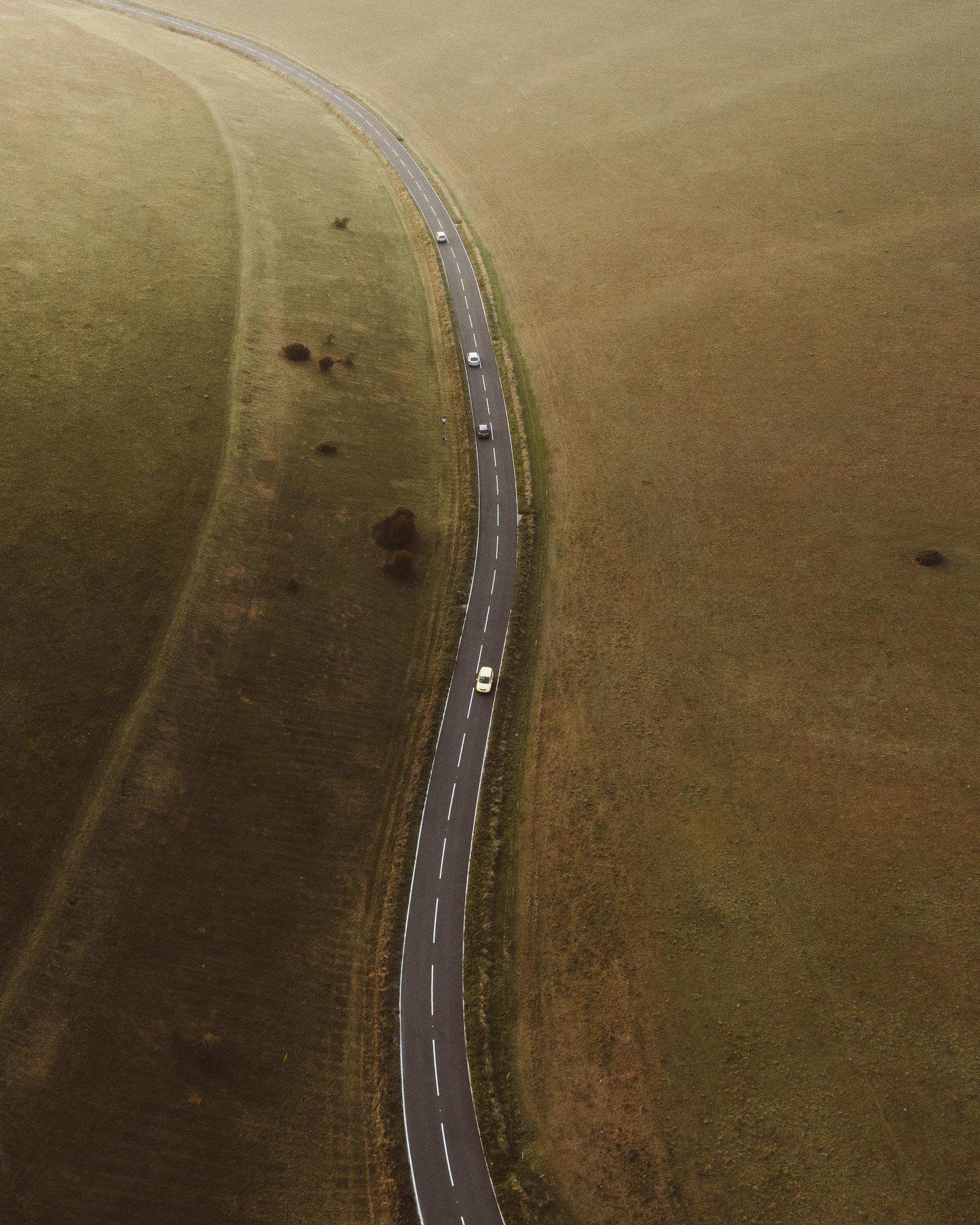 Luftaufnahme einer Straße | Quelle: Pexels