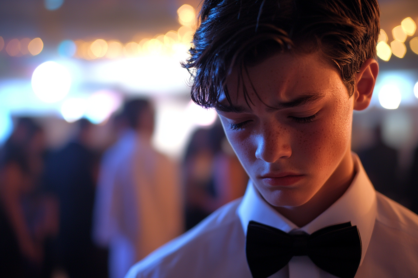 Ein verärgerter Junge | Quelle: Midjourney