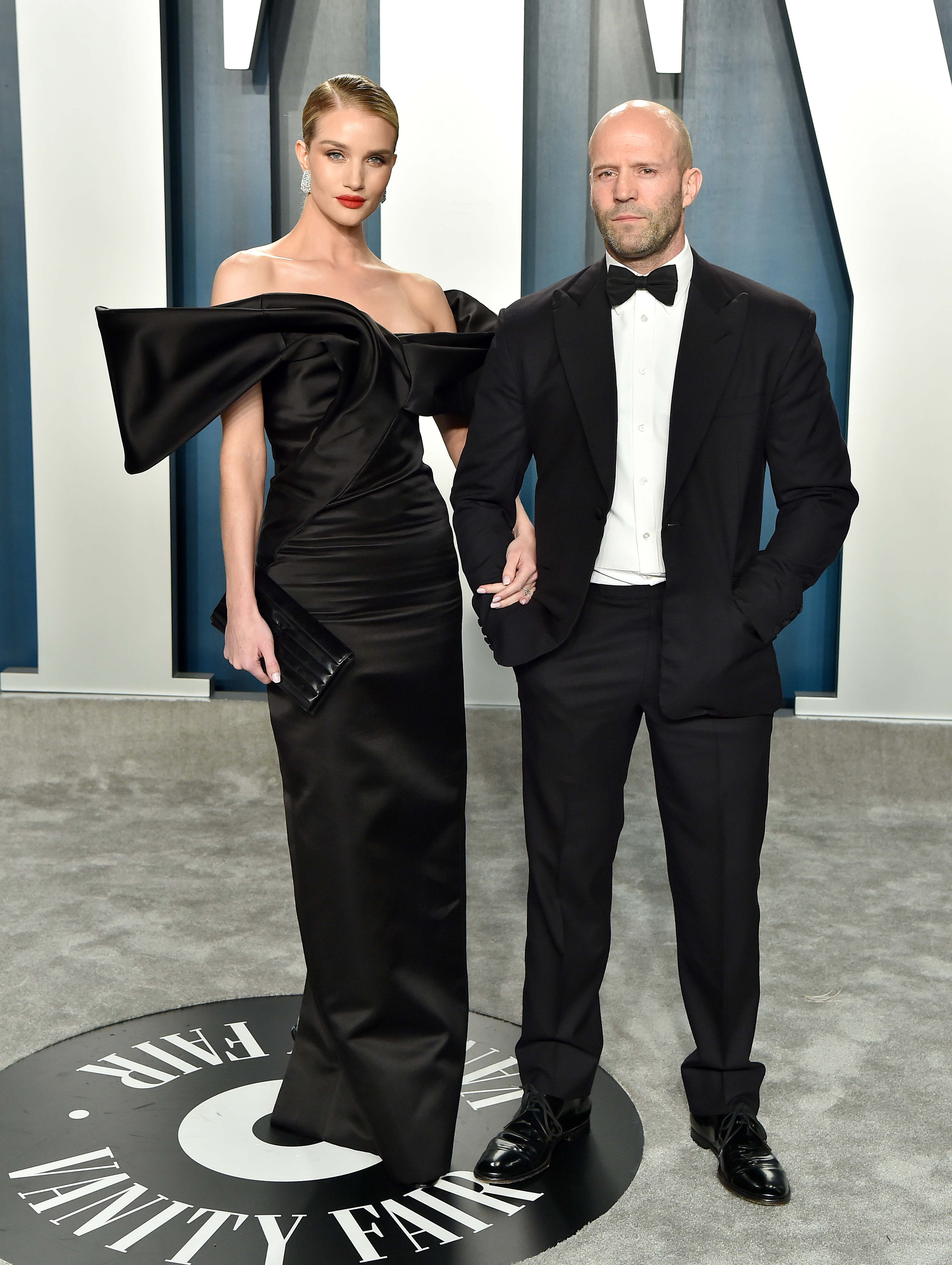 Rosie Huntington-Whiteley und Jason Statham auf der Vanity Fair Oscar Party 2020 am 9. Februar in Beverly Hills, Kalifornien. | Quelle: Getty Images