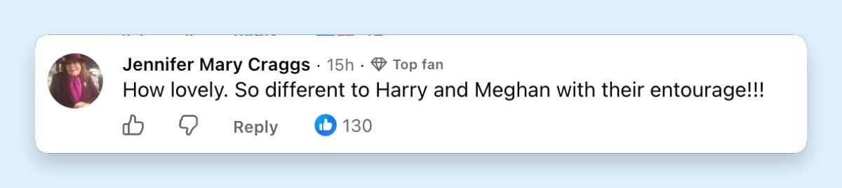 Die Internetnutzer hatten unterschiedliche Meinungen zu Catherine, Prinzessin von Wales, und Prinzessin Charlotte bei ihrem jüngsten Ausflug in London.  | Quelle: Facebook/Hello!
