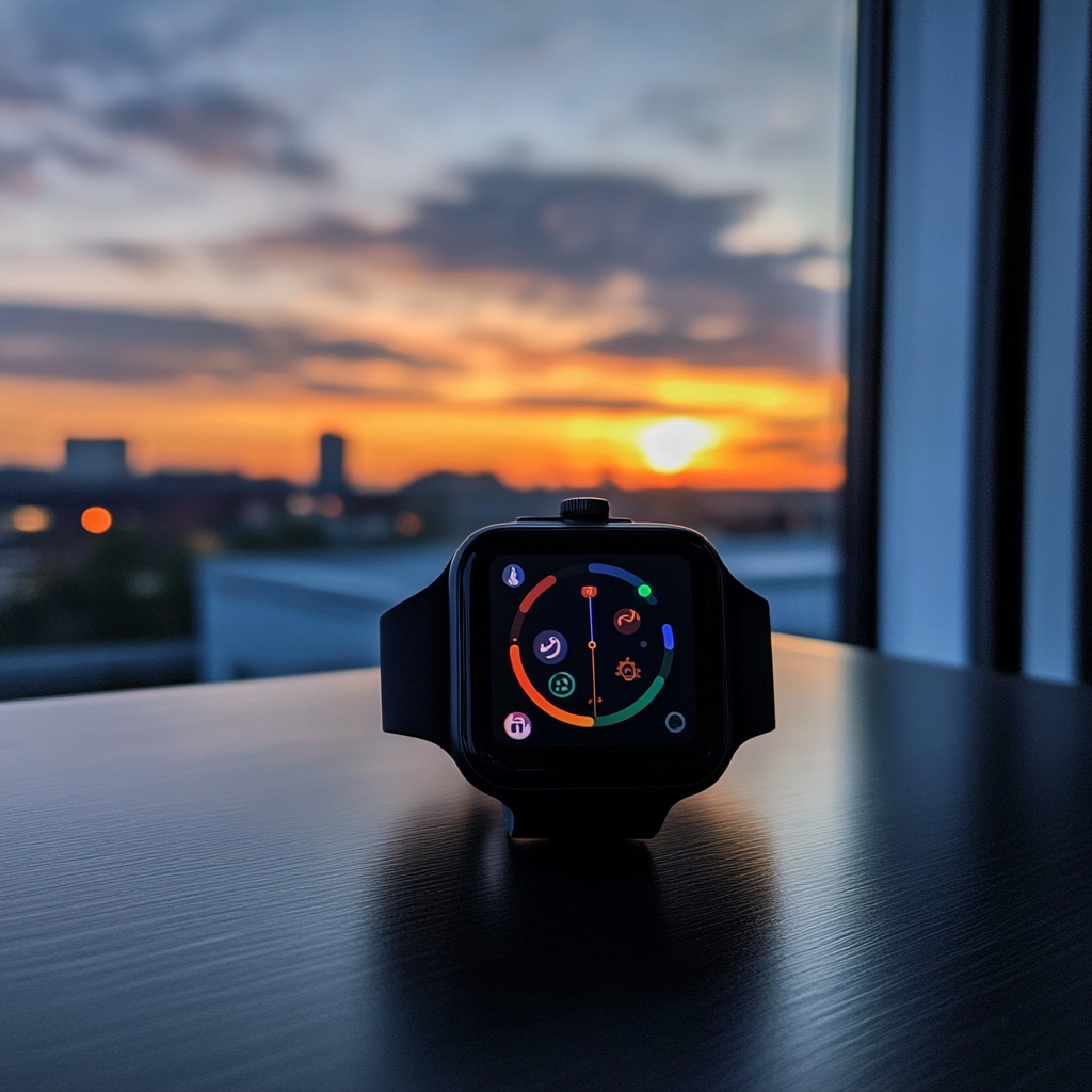 Eine Uhr auf einem Tisch | Quelle: Midjourney