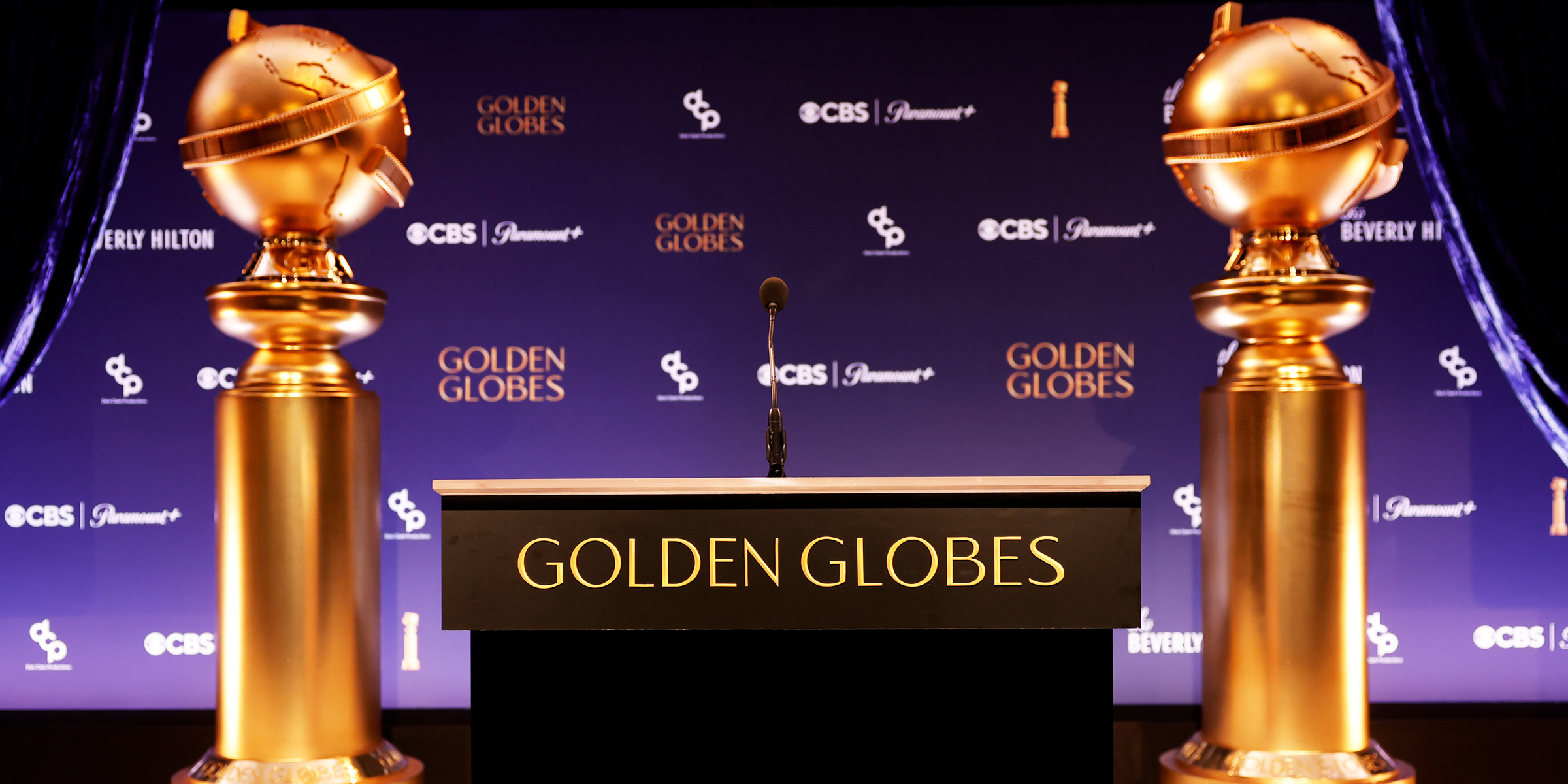 Golden Globe Award Trophäenstatuen | Quelle: Getty Images