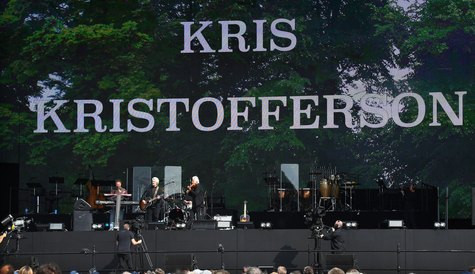 Kris Kristofferson bei einem Auftritt zur British Summer Time im Hyde Park in London, England, am 7. Juli 2019 | Quelle: Getty Images