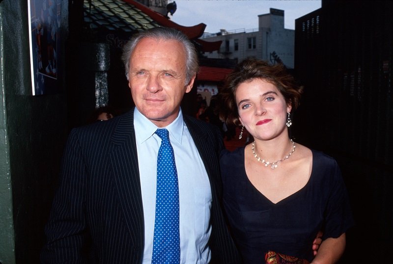 Anthony Hopkins und Abigail Hopkins um 1991 | Quelle: Getty Images