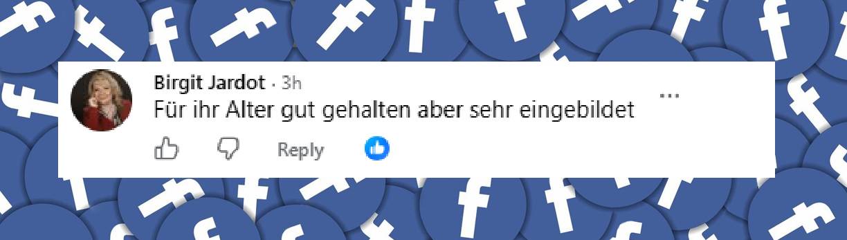 Zwischen Bewunderung und Spott: Die Reaktionen auf Sylvie Meis' Look fallen gespalten aus. | Quelle: facebook.com/photo?fbid=1474430388061628&set=a.612654380905904