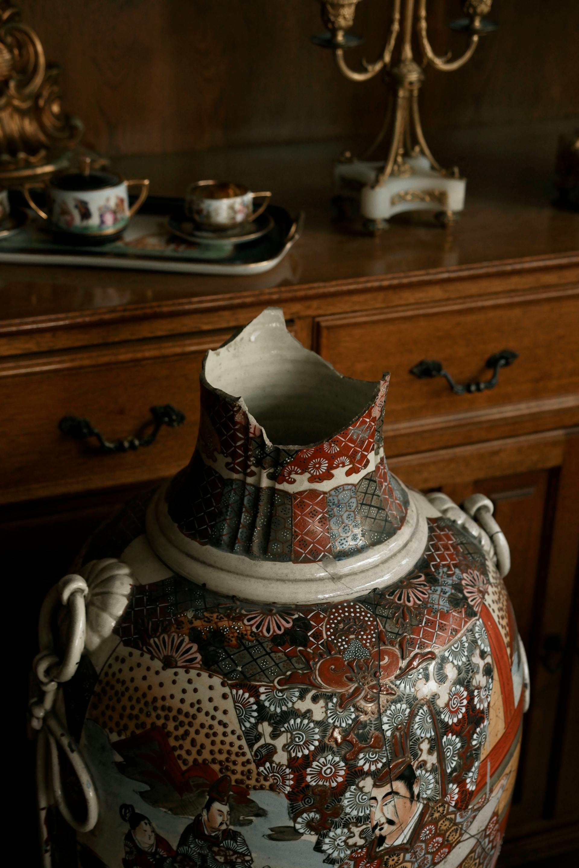Eine zerbrochene Vase | Quelle: Pexels