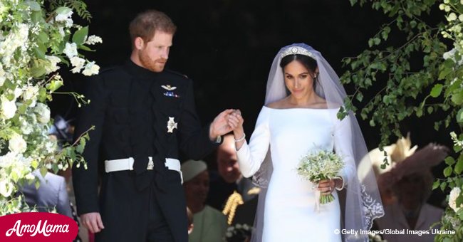 Die ersten offiziellen Fotos der königlichen Familie mit den frisch verheirateten Harry und Meghan wurde veröffentlicht