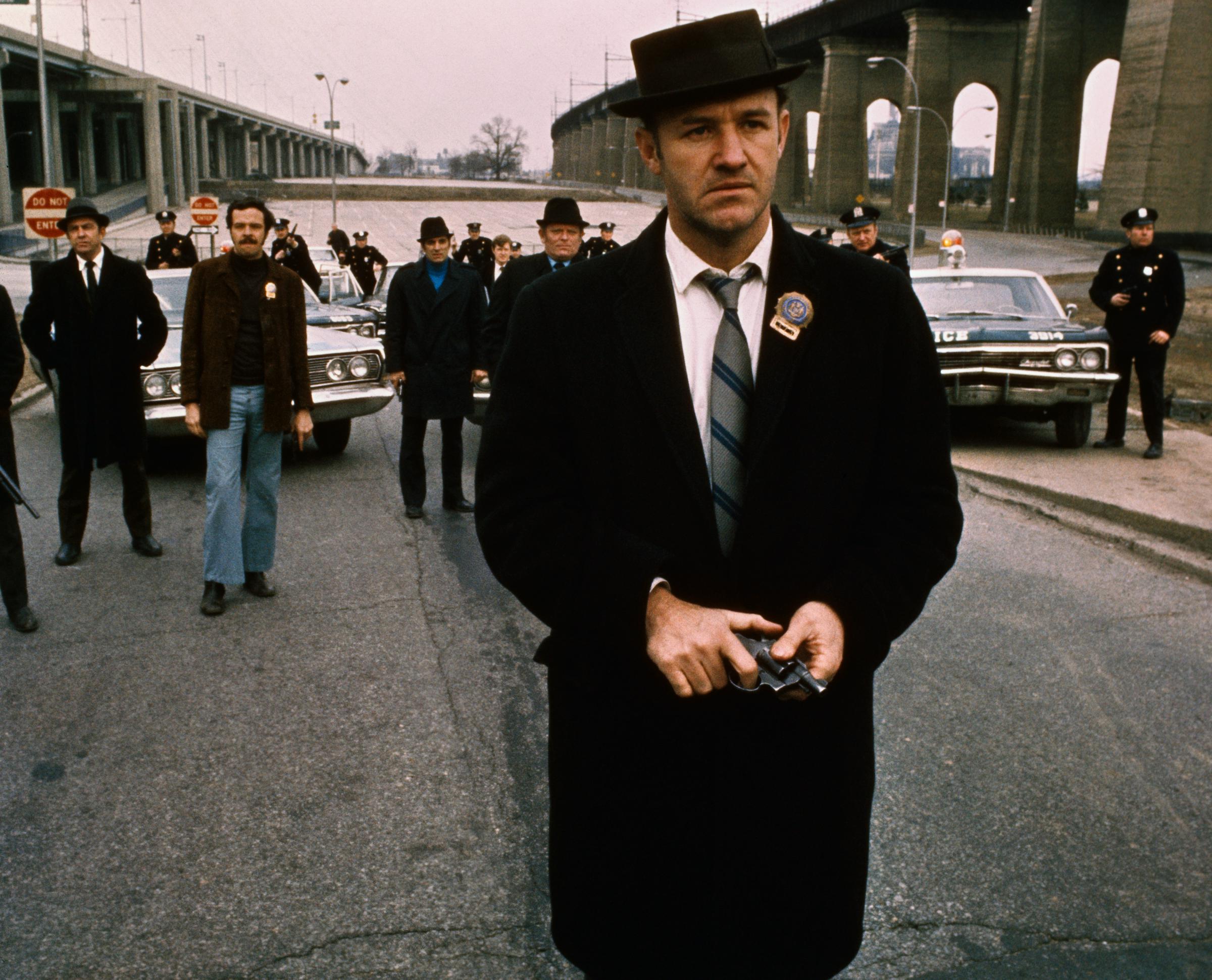 Gene Hackman ist in „The French Connection“ zu sehen, um 1971 | Quelle: Getty Images