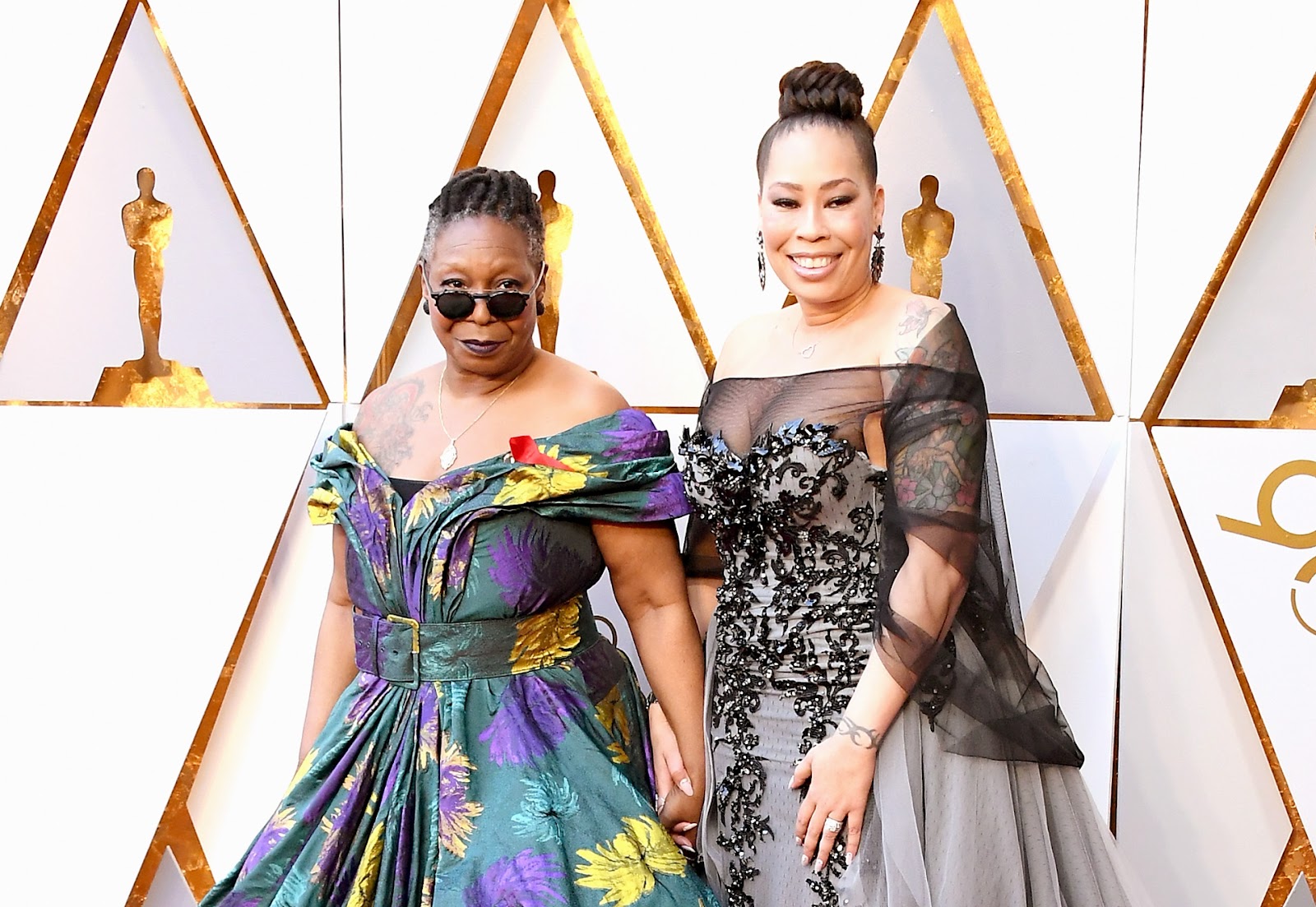 Whoopi Goldberg und Alex Martin bei den 90th Annual Academy Awards am 4. März 2018 in Hollywood, Kalifornien. | Quelle: Getty Images