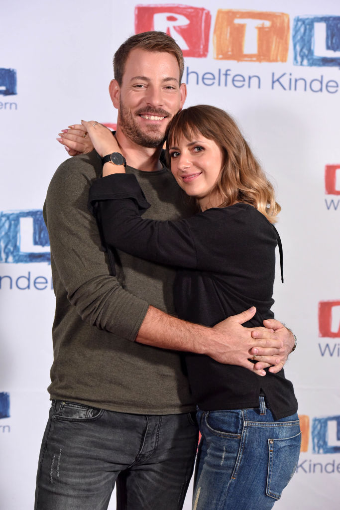 Gerald Heiser und seine Frau Anna Heiser (Brauer sucht Frau – Traumpaar) beim 23. RTL-Spendenmarathon am 23. November 2018 in Hürth | Quelle: Getty Images