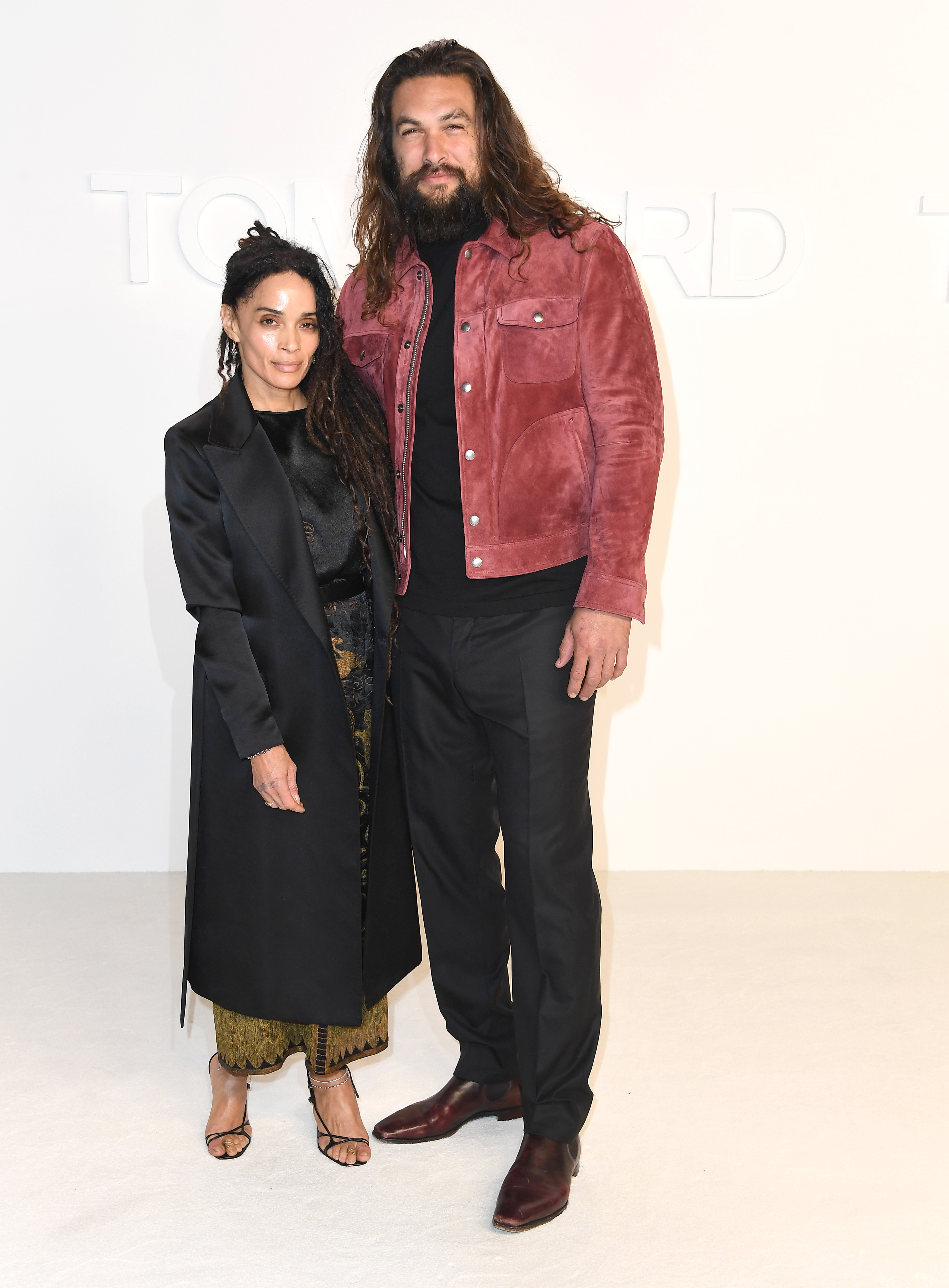 Lisa Bonet und Jason Momoa bei der Tom Ford AW20 Show am 7. Februar 2020 in Hollywood, Kalifornien | Quelle: Getty Images