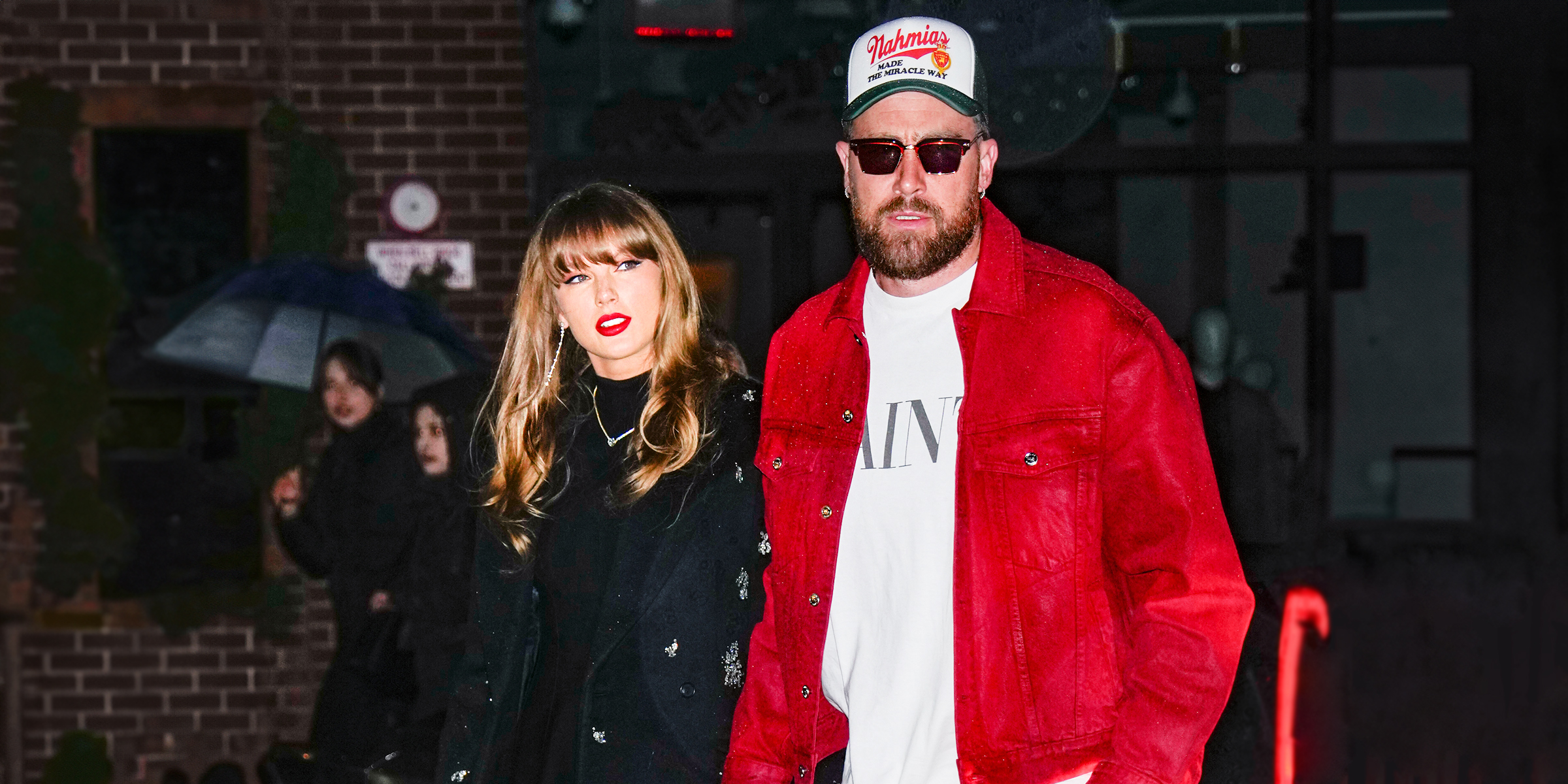 Taylor Swift und Travis Kelce, 2024 | Quelle: Getty Images