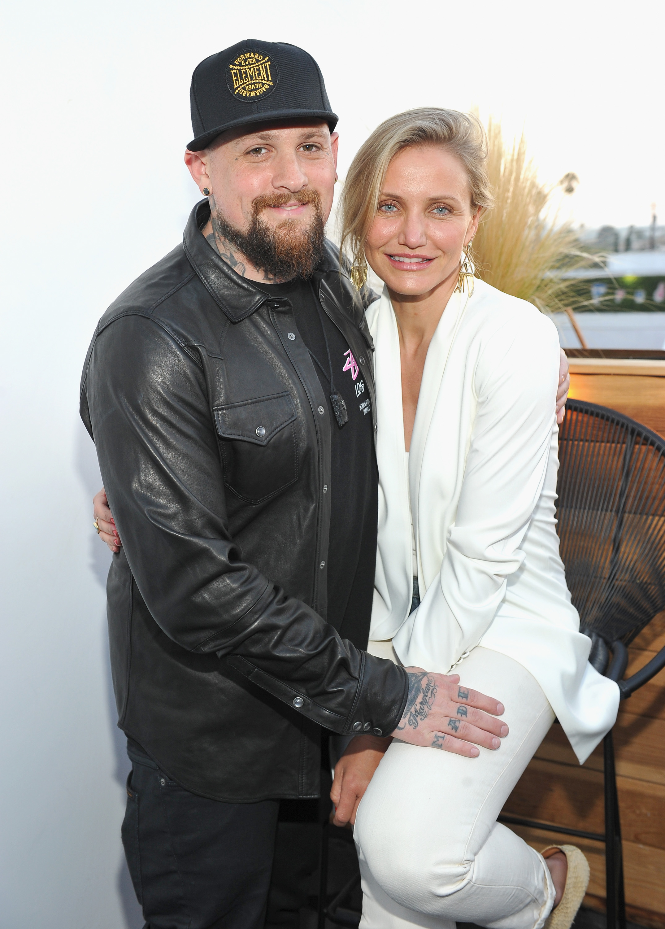 Gitarrist Benji Madden und Schauspielerin Cameron Diaz am 2. Juni 2016 in Los Angeles, Kalifornien | Quelle: Getty Images