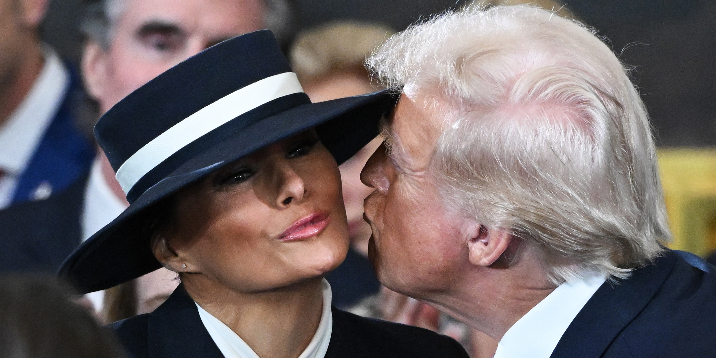 Melania und Donald Trump | Quelle: Getty Images