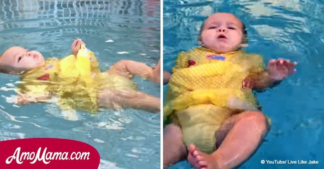 Eine Mutter lässt ihr Baby allein auf dem Wasser treiben. Dann teilt sie ihre rührende Geschichte
