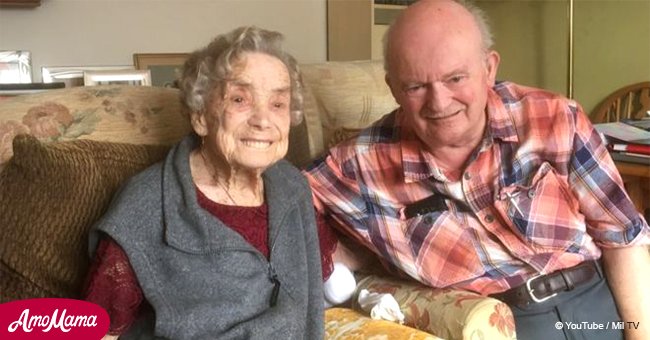 Der süßeste Grund für die Hochzeit einer 100-Jährigen und ihres 74-jährigen Freundes