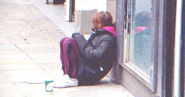 Felicia sah ein unterernährtes obdachloses Mädchen, als sie auf der Straße spazieren ging | Quelle: Shutterstock