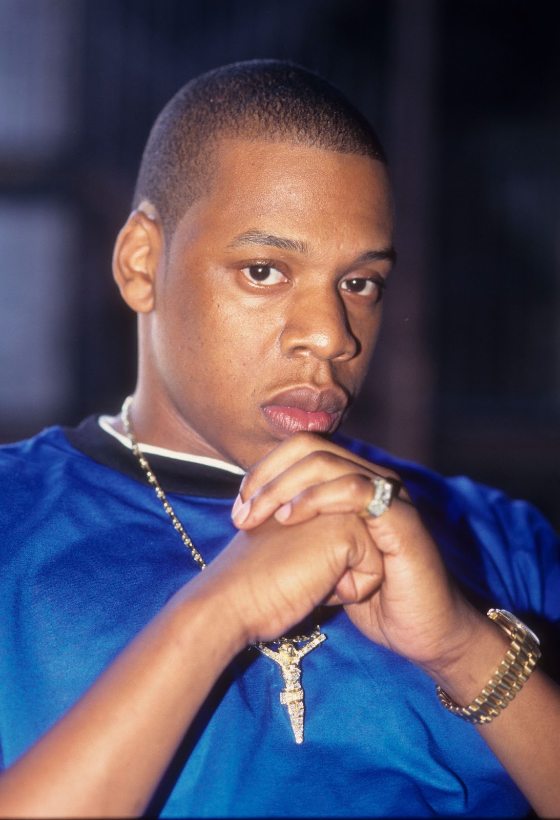 Jay-Z um 1996. | Quelle: Getty Images