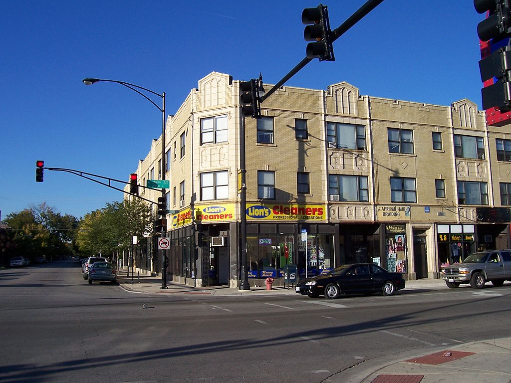 79. und Loomis Street in Auburn Gresham, Chicago. Das Bild wurde am 7. Oktober 2010 aufgenommen | Quelle: Wikipedia/wksc/79th and Loomis - panoramio/CC BY 3.0