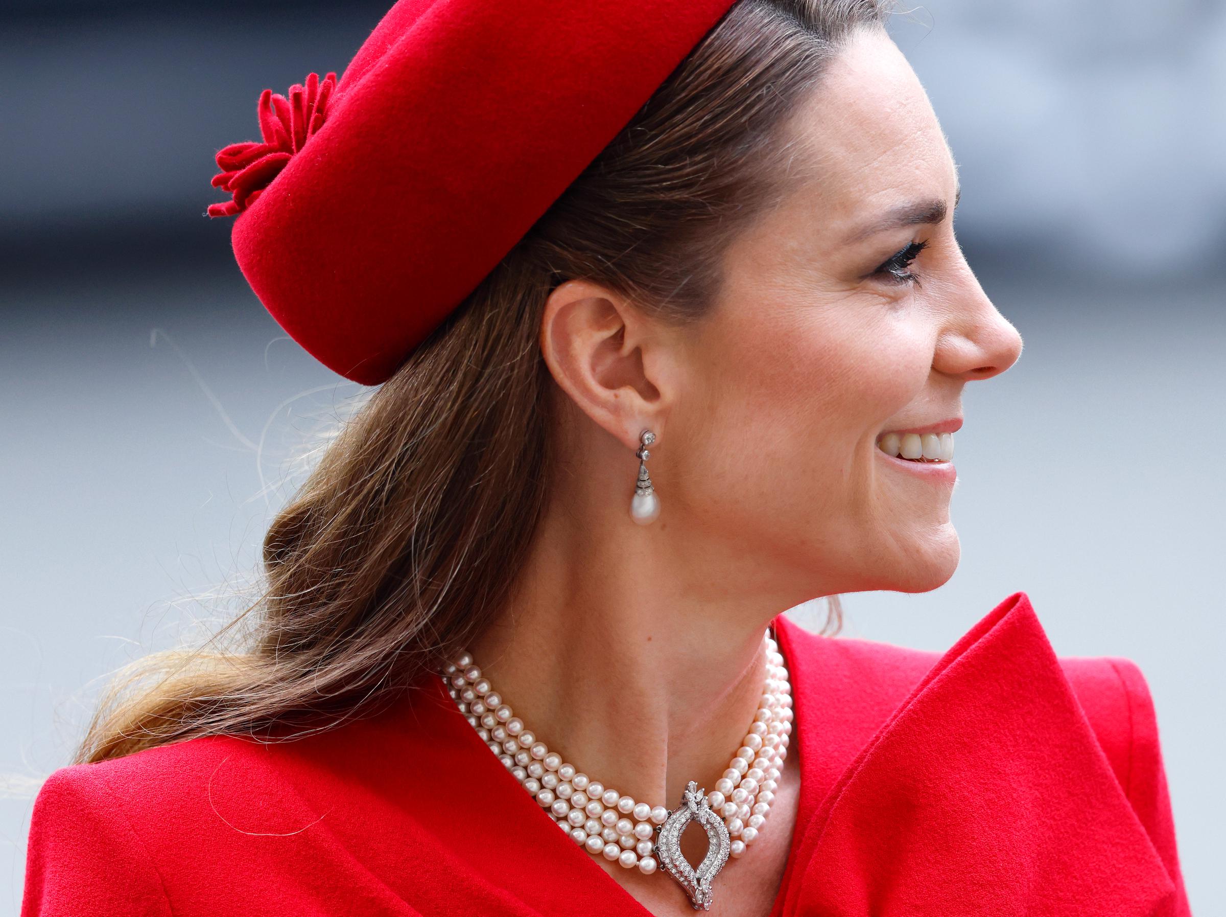 Prinzessin Catherine wird bei den Feierlichkeiten zum Commonwealth Day in der Westminster Abbey am 10. März 2025 fotografiert | Quelle: Getty Images