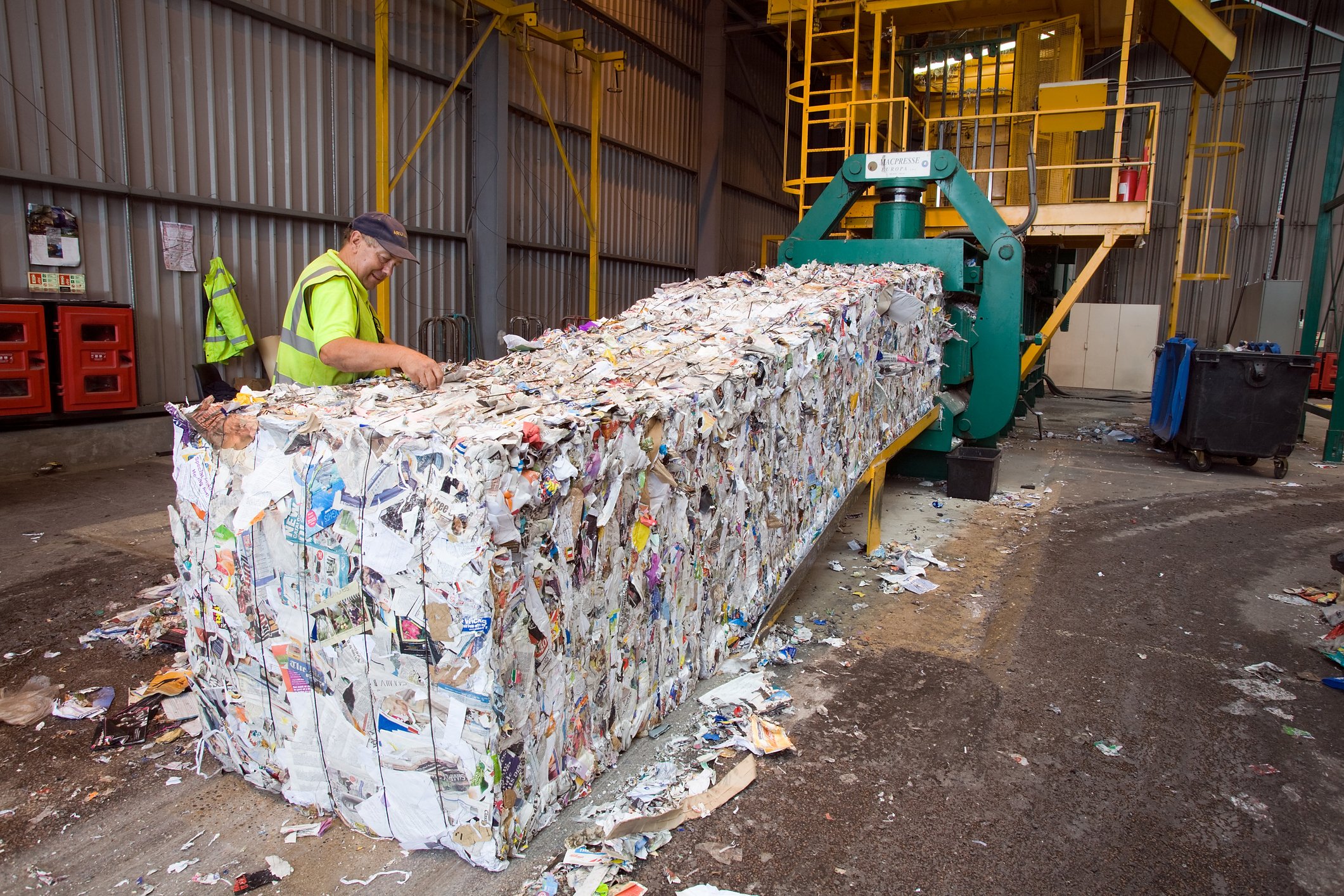 Die maschinelle Abfallsammlung I Quelle: Getty Images