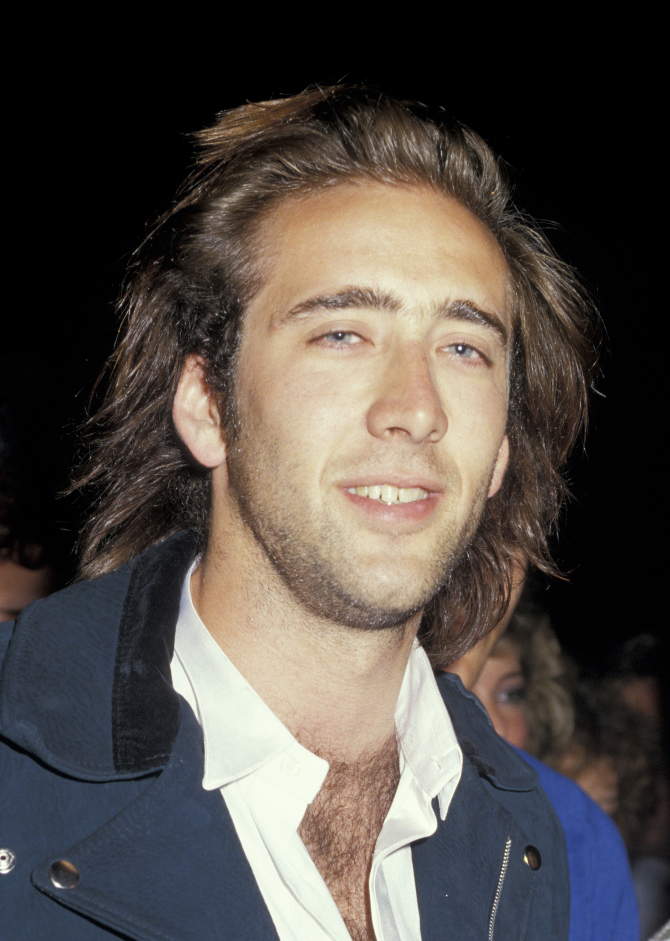 Nicolas Cage bei der Premiere von "Dragnet" am 23. Juni 1987. | Quelle: Getty Images