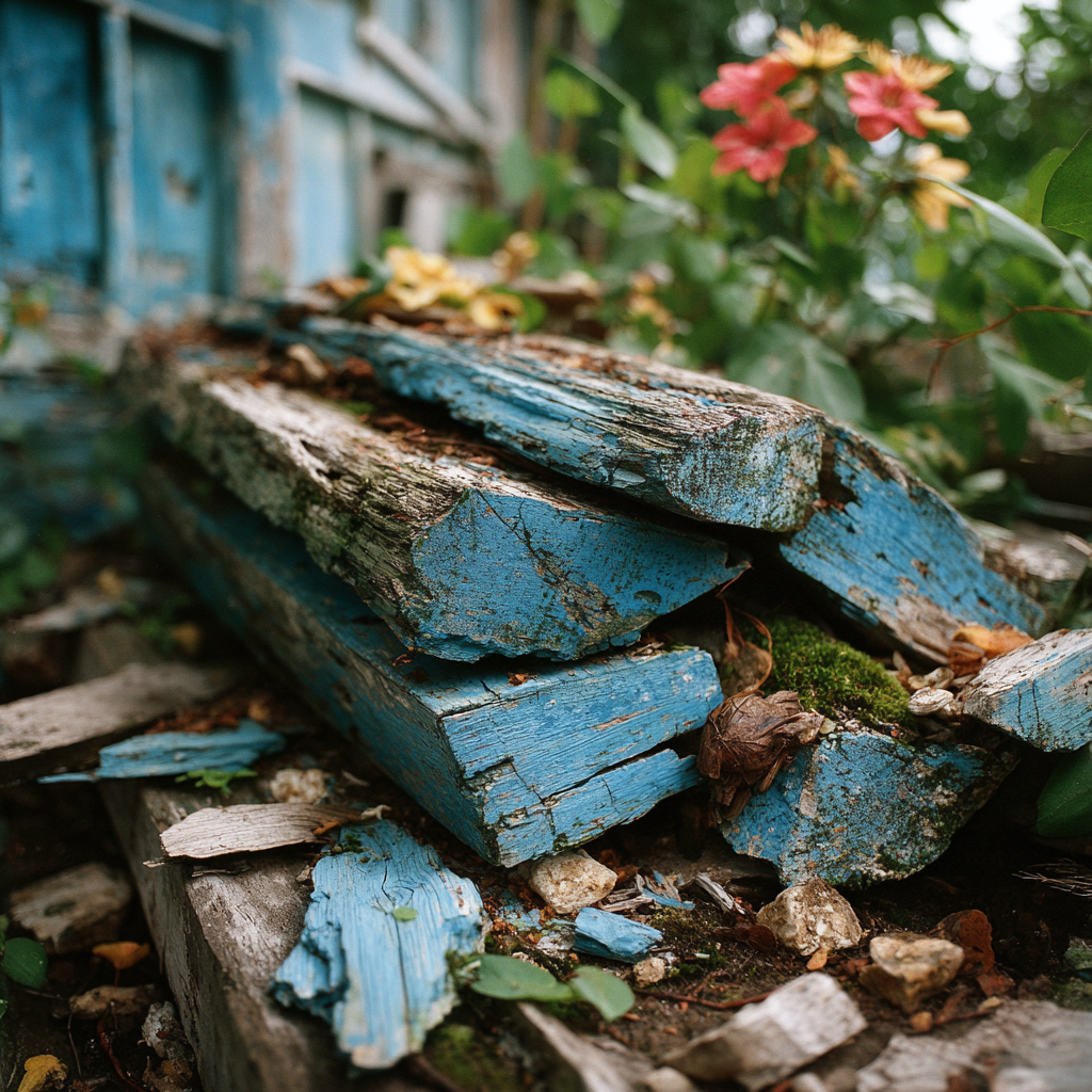 Teile eines kaputten Zwingers | Quelle: Midjourney