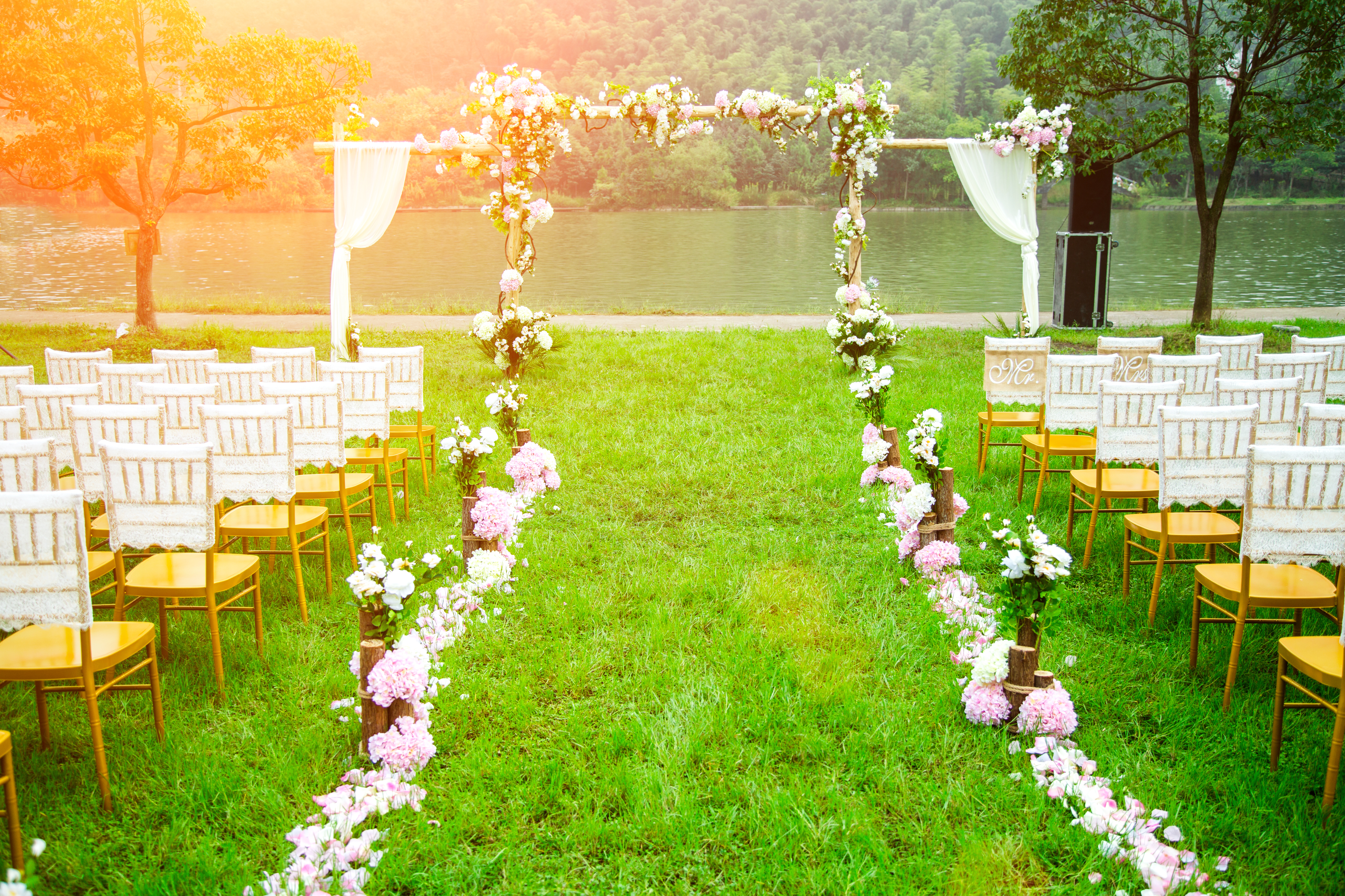 Eine Hochzeitslocation | Quelle: Getty Images