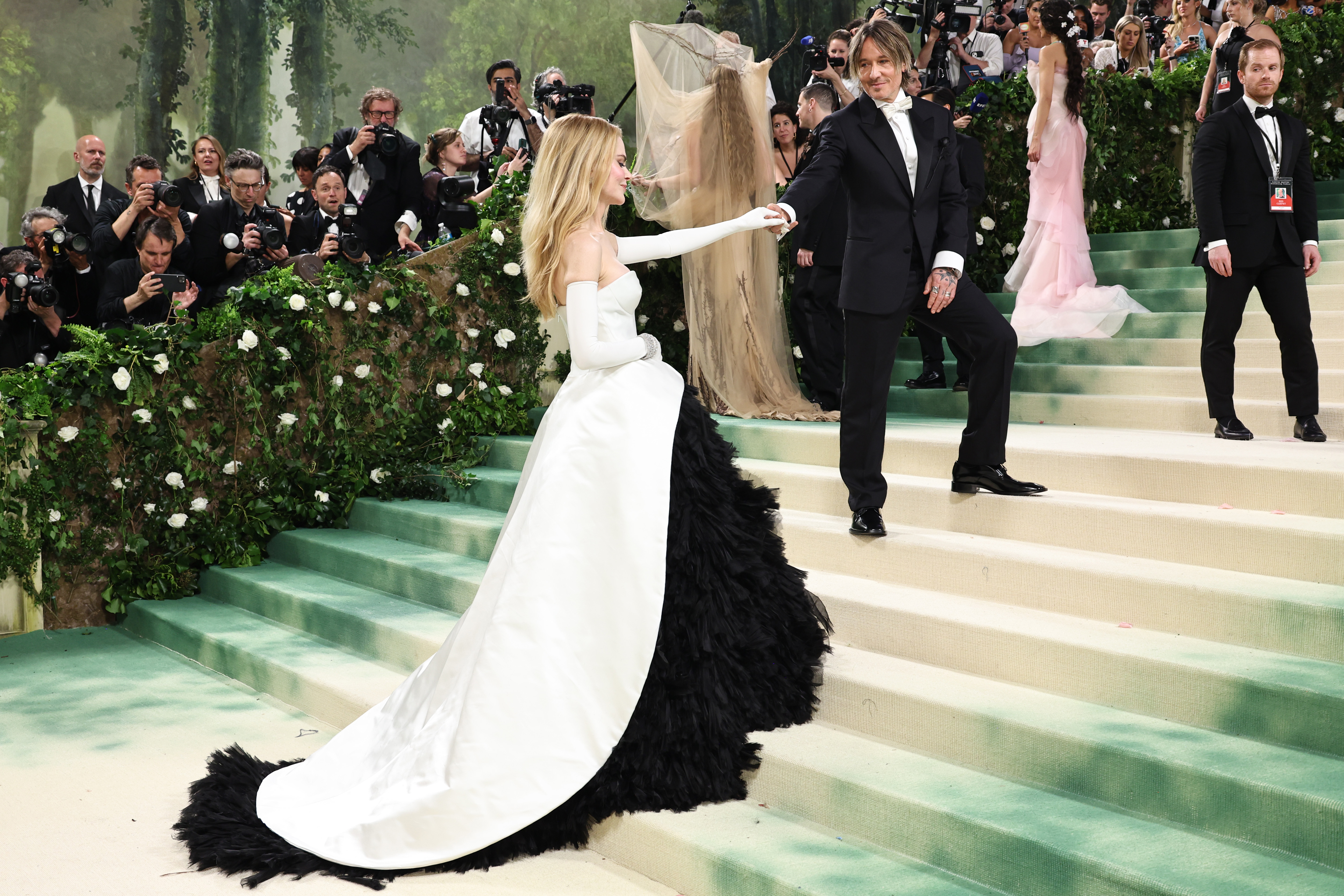 Nicole Kidman und Keith Urban bei der Met Gala 2024 zur Feier von "Sleeping Beauties: Reawakening Fashion" im The Metropolitan Museum of Art am 06. Mai 2024 in New York City | Quelle: Getty Images