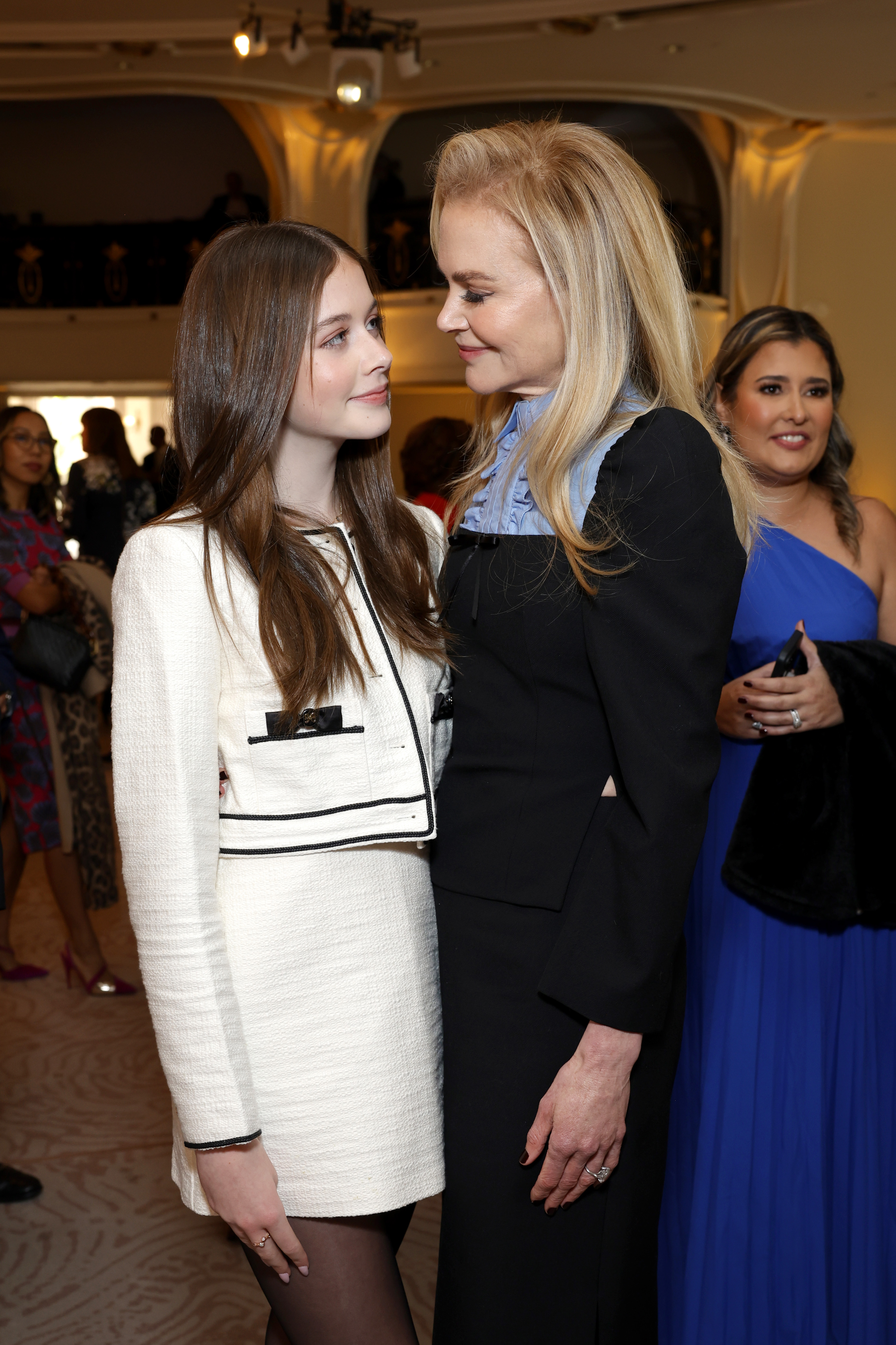 Faith Margaret Kidman Urban und Nicole Kidman bei der Veranstaltung The Hollywood Reporter Women in Entertainment 2024 im The Beverly Hills Hotel in Beverly Hills, Kalifornien, am 4. Dezember 2024 | Quelle: Getty Images