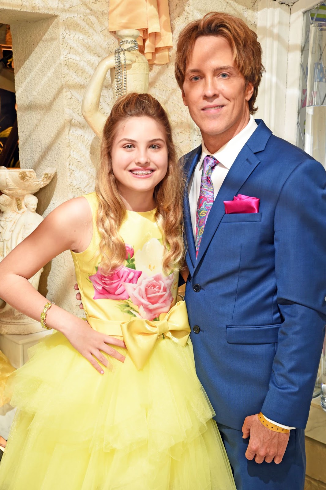 Dannielynn und Larry Birkhead beim 145. Kentucky Derby am 4. Mai 2019 in Louisville, Kentucky. | Quelle: Getty Images