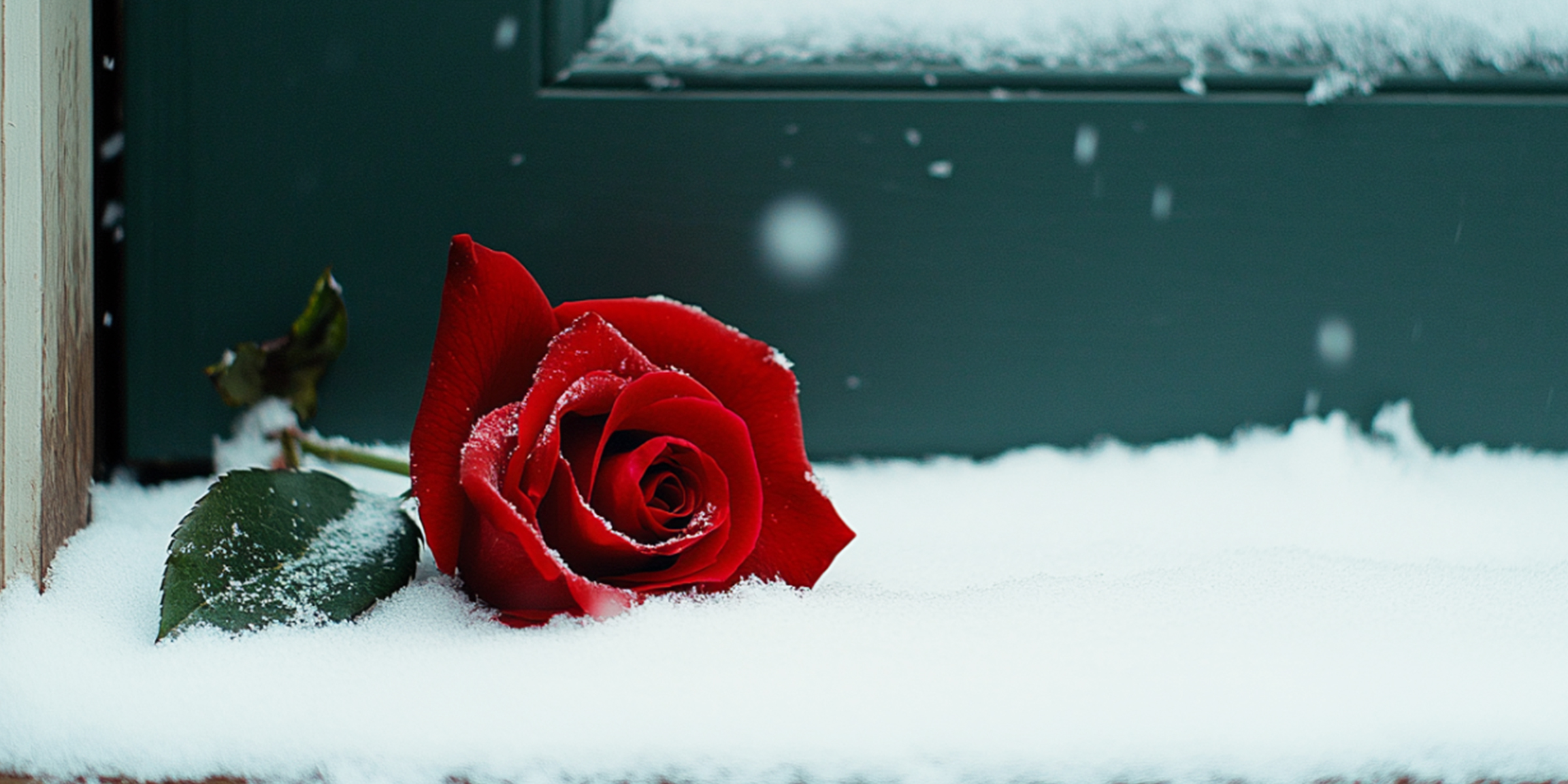 Eine Rose im Schnee | Quelle: Amomama