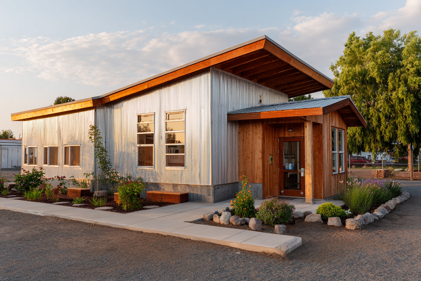 Ein Kinderschutzhaus | Quelle: Midjourney